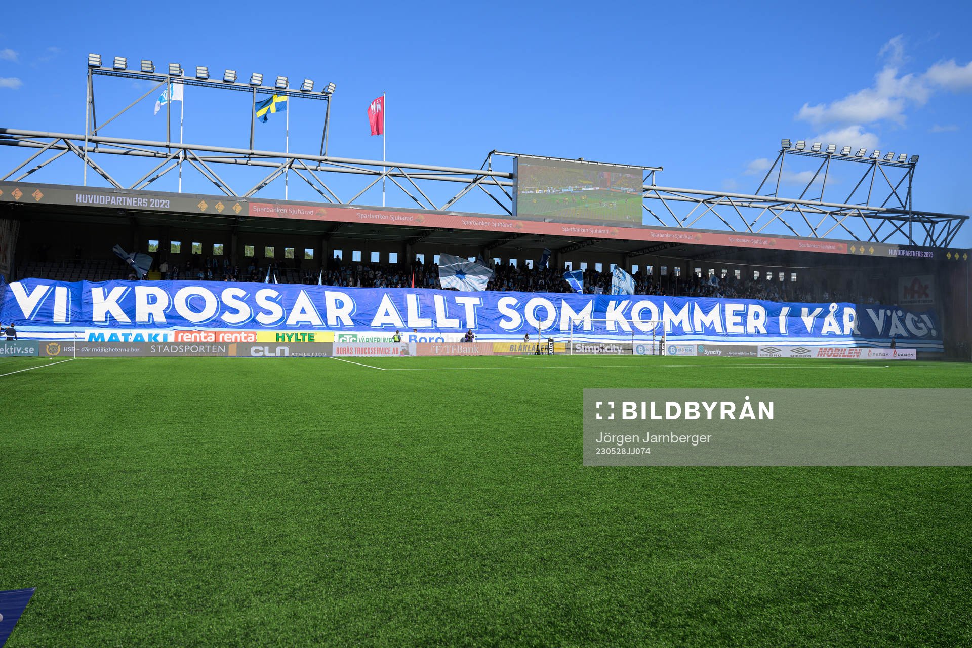 Malmö FFs supportrarnas tifo