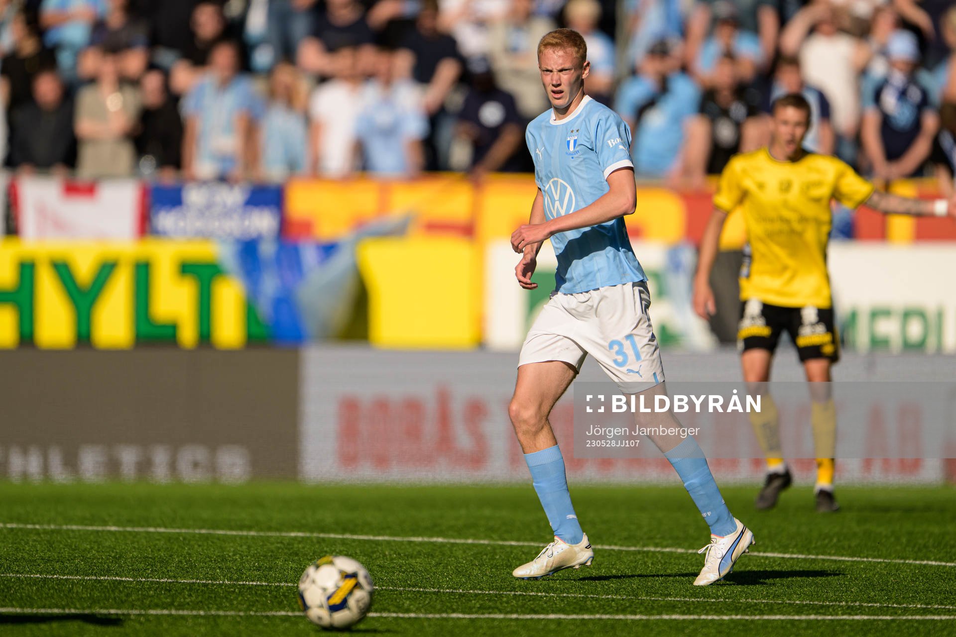 Malmö FFs Hugo Larsson