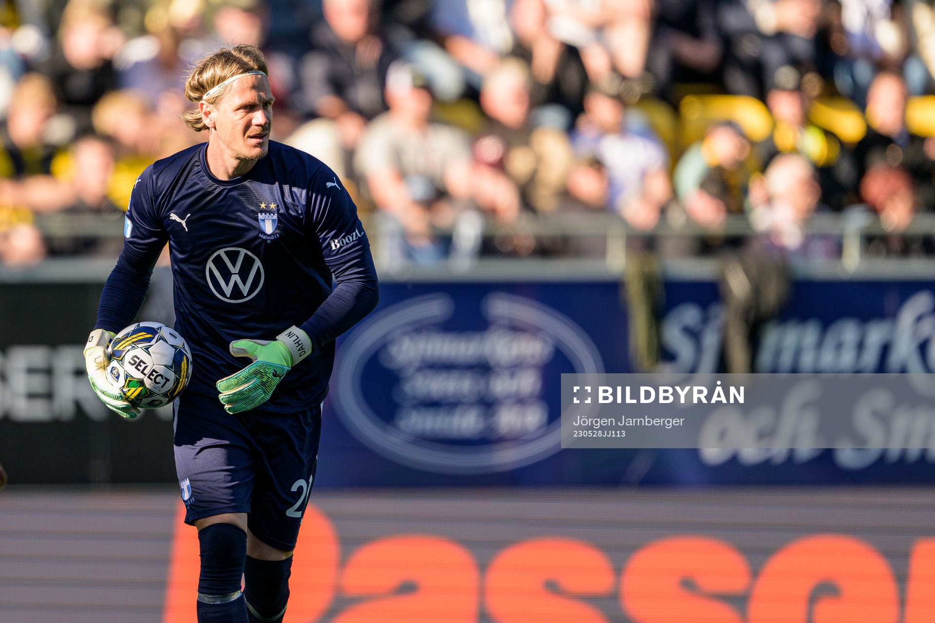Malmö FFs målvakt Johan Dahlin