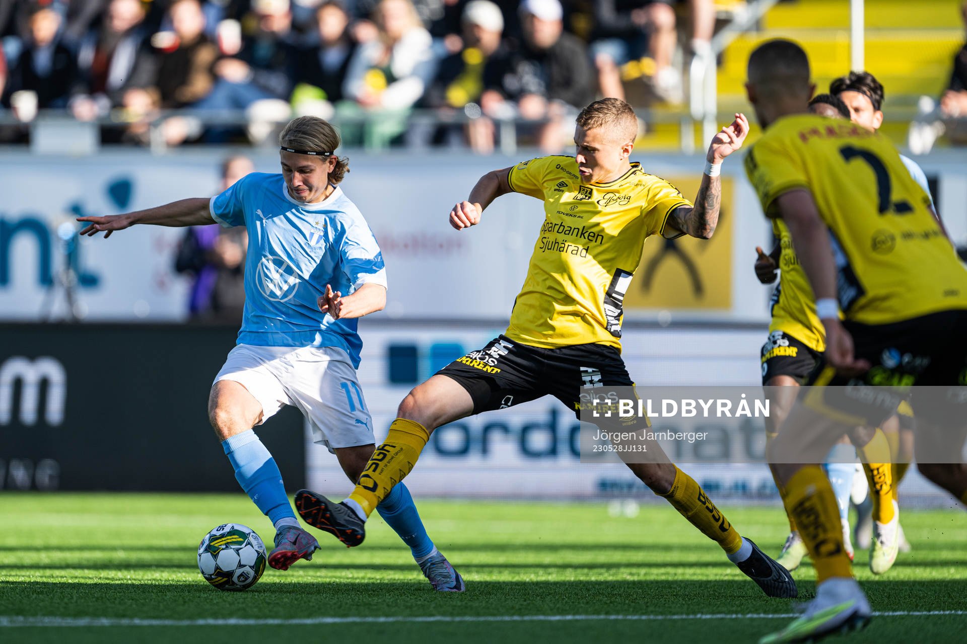 Malmö FFs Sebastian Nanasi och Elfsborgs Sebastian Holmen