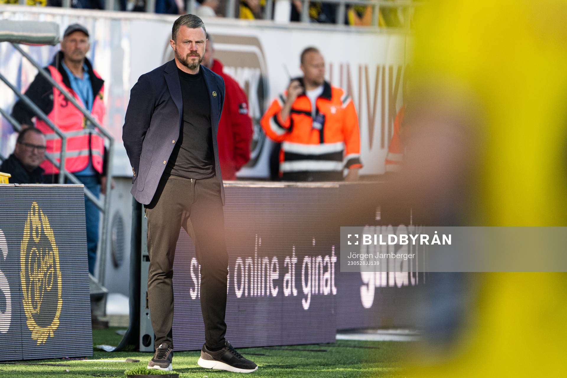 Elfsborgs manager Jimmy Thelin