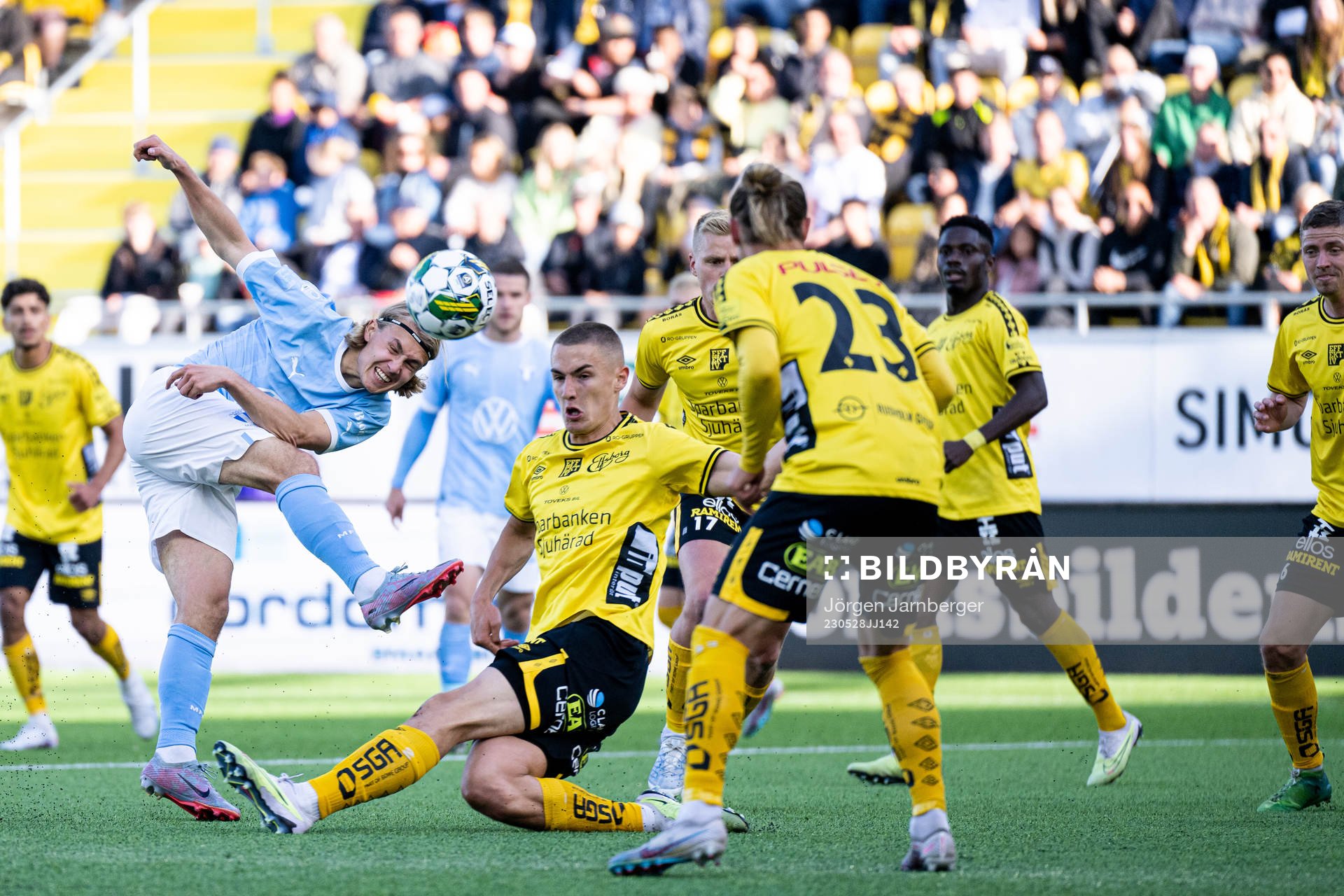 Malmö FFs Sebastian Nanasi och Elfsborgs Gustaf Lagerbielke