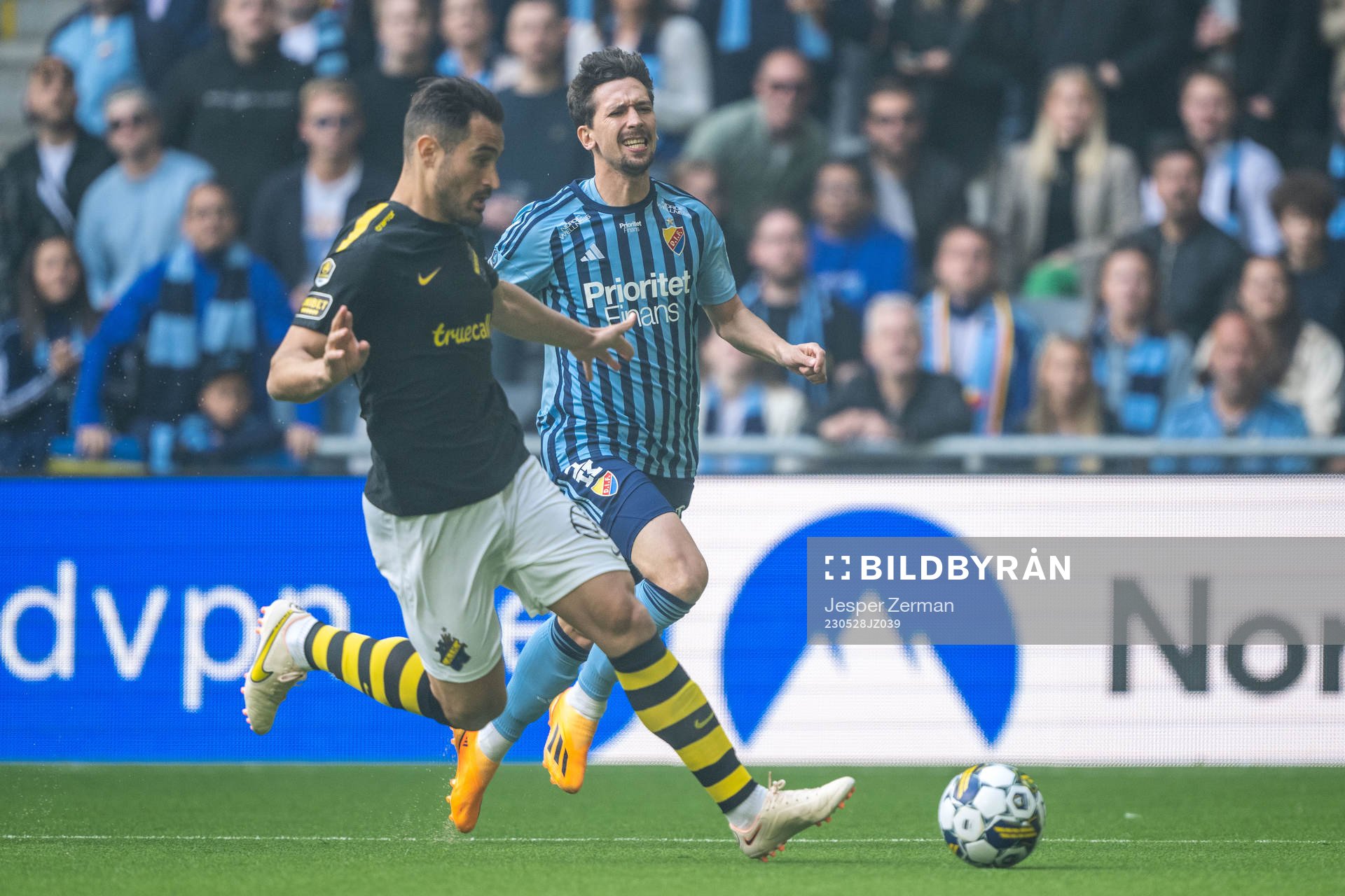 AIKs Sotirios Papagiannopoulos och Djurgårdens Gustav