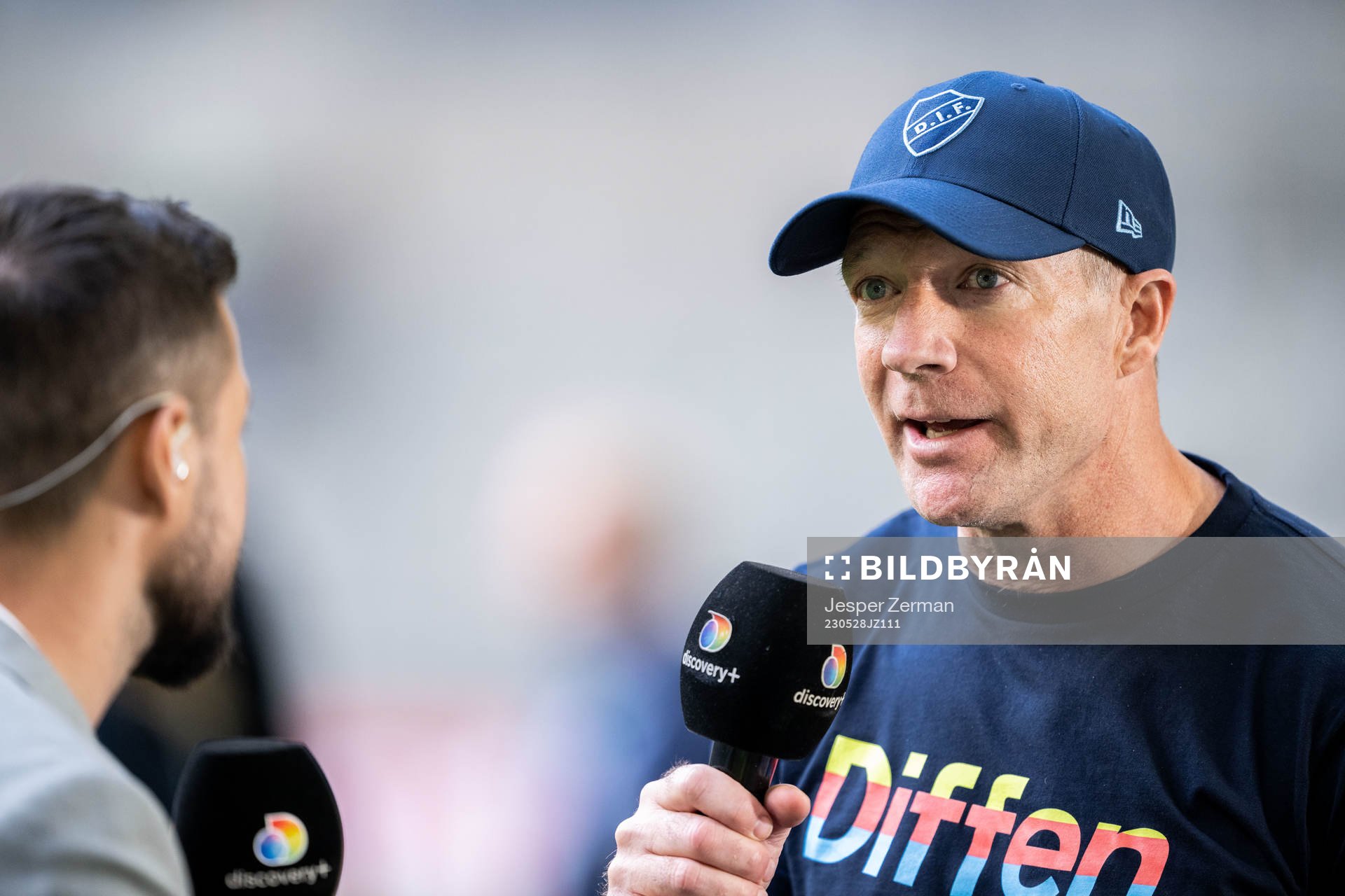 Djurgårdens tränare Kim Bergstrand