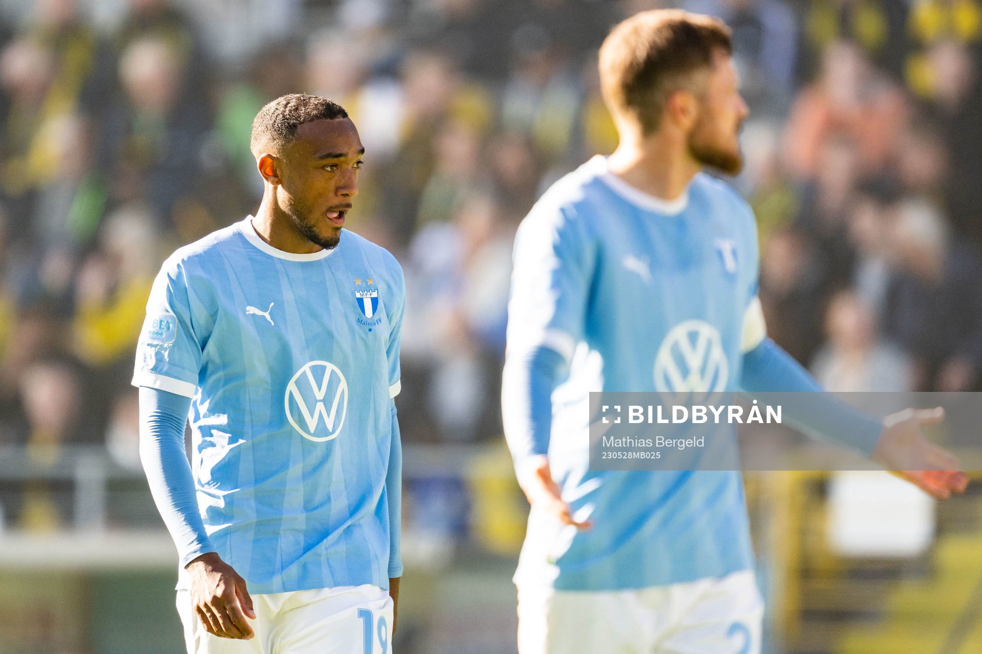 Malmö FFs Derek Cornelius deppar