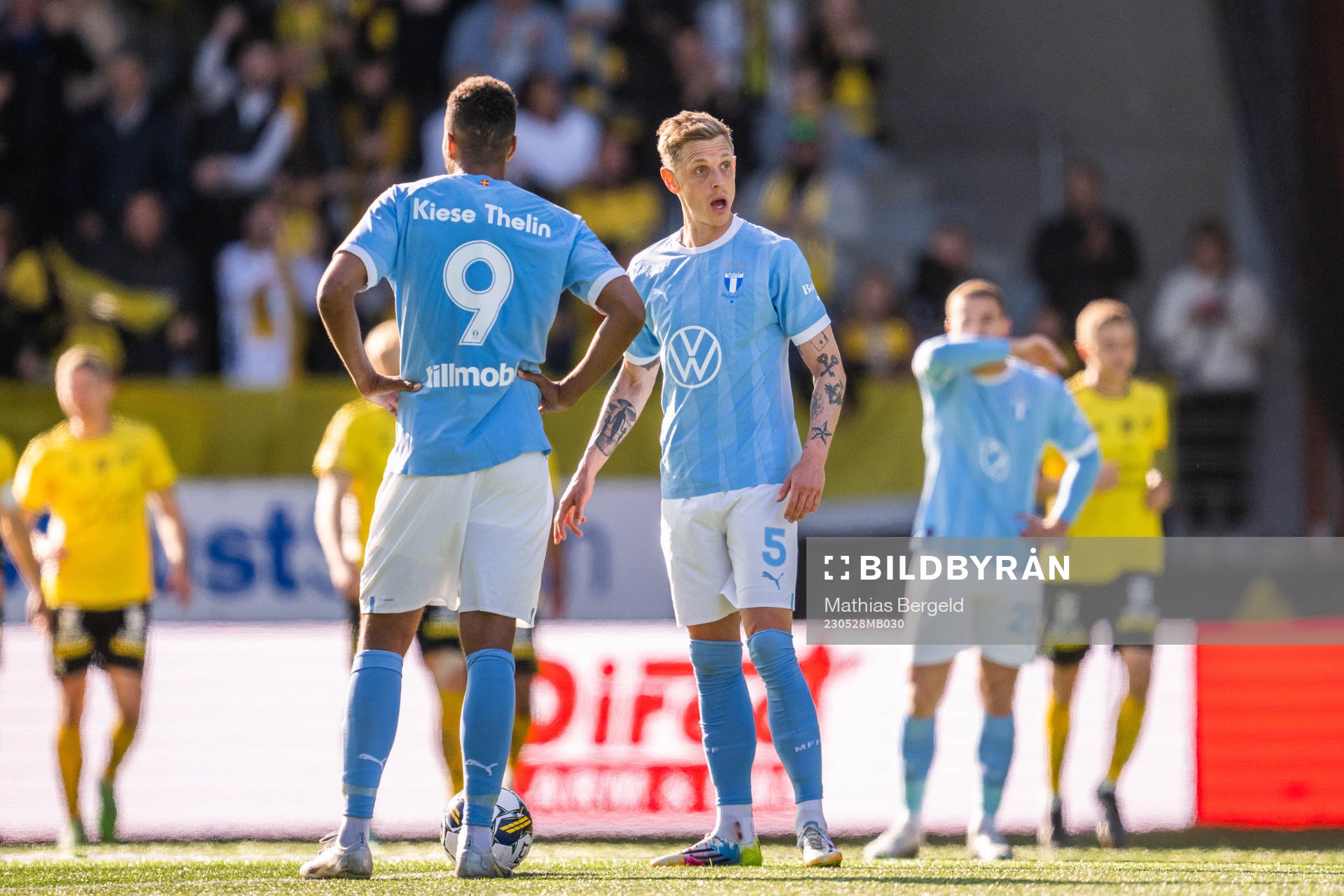 Malmö FFs Søren Rieks deppar