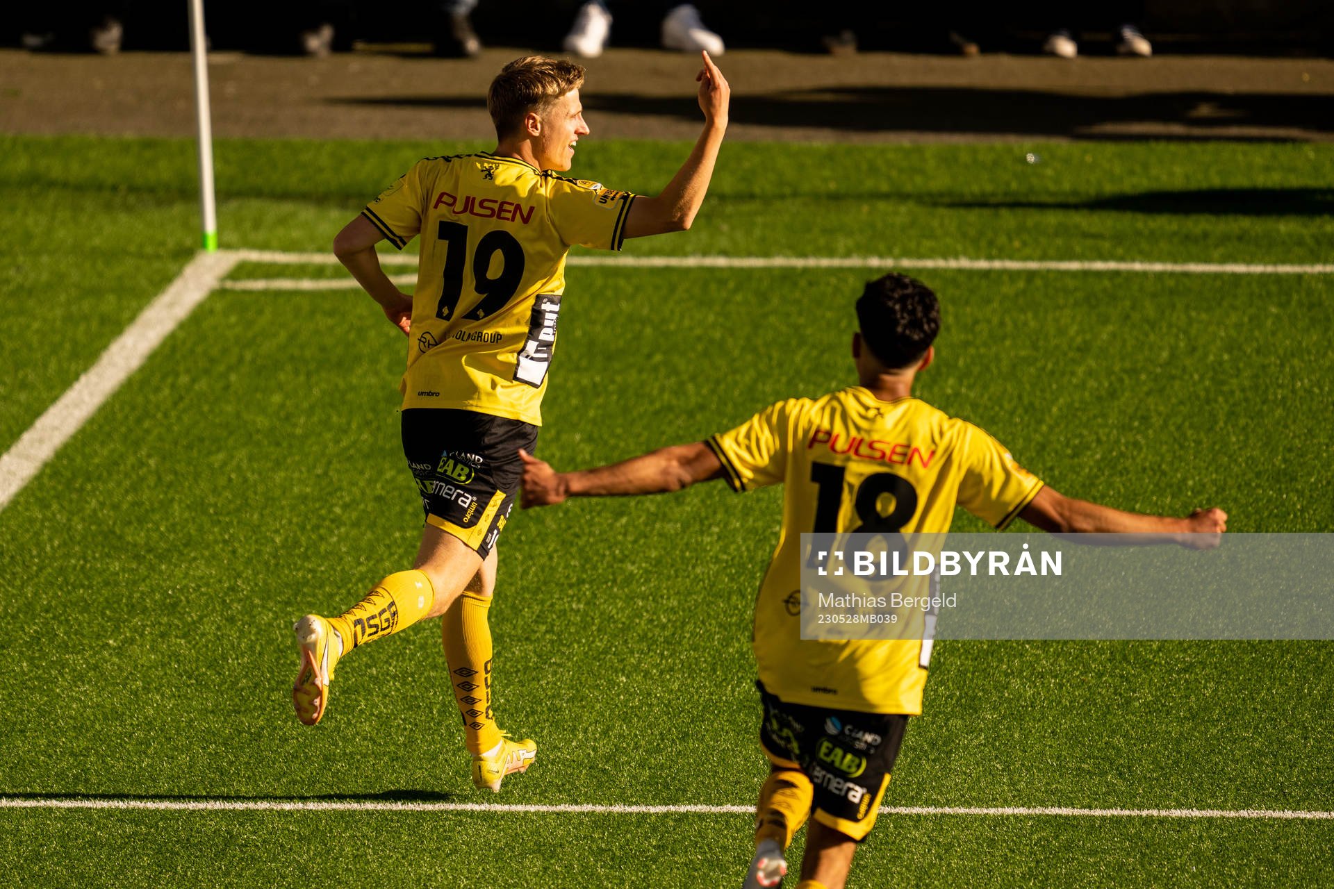 Elfsborgs Jeppe Møldrup Okkels jublar