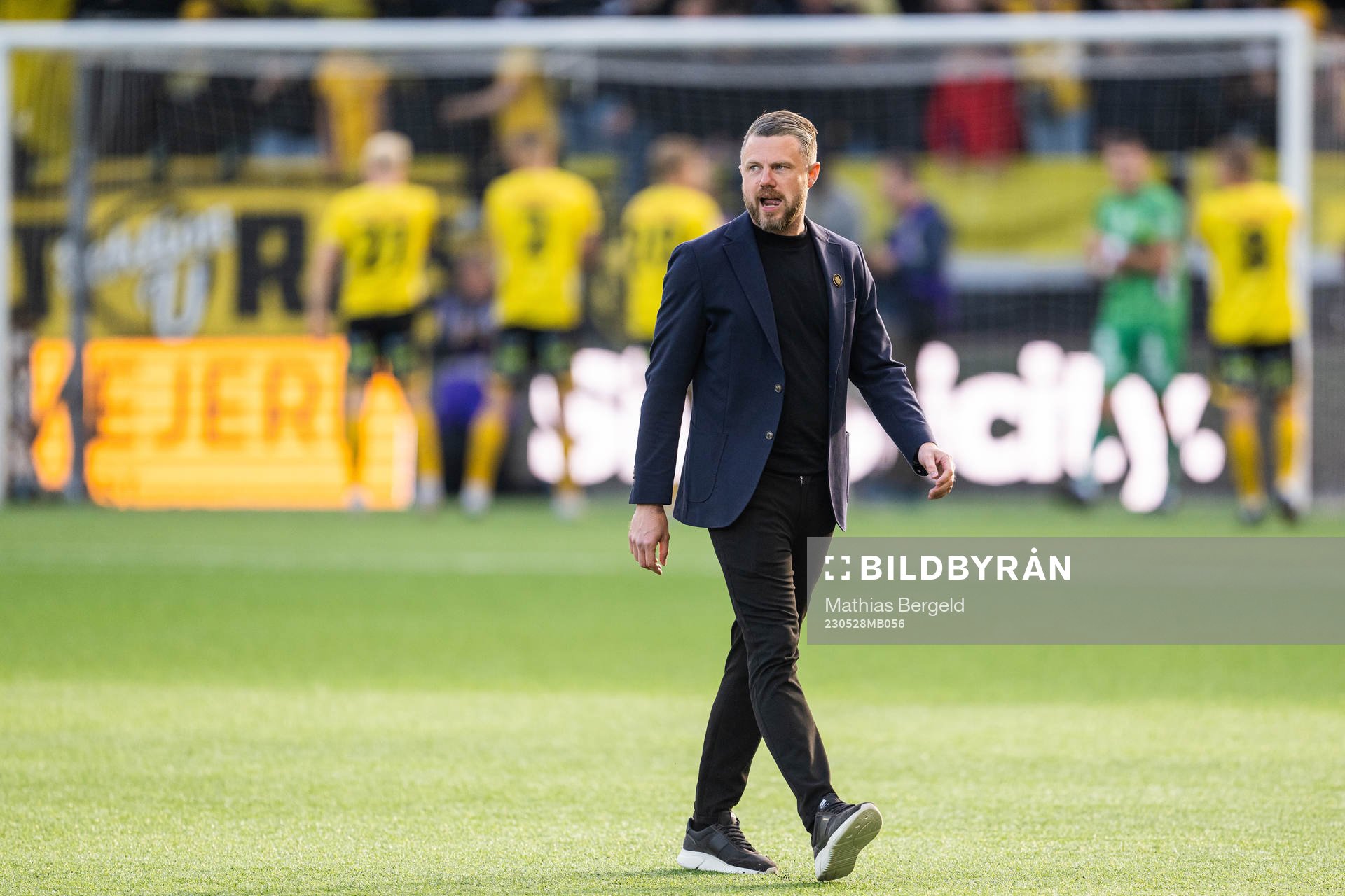 Elfsborgs manager Jimmy Thelin
