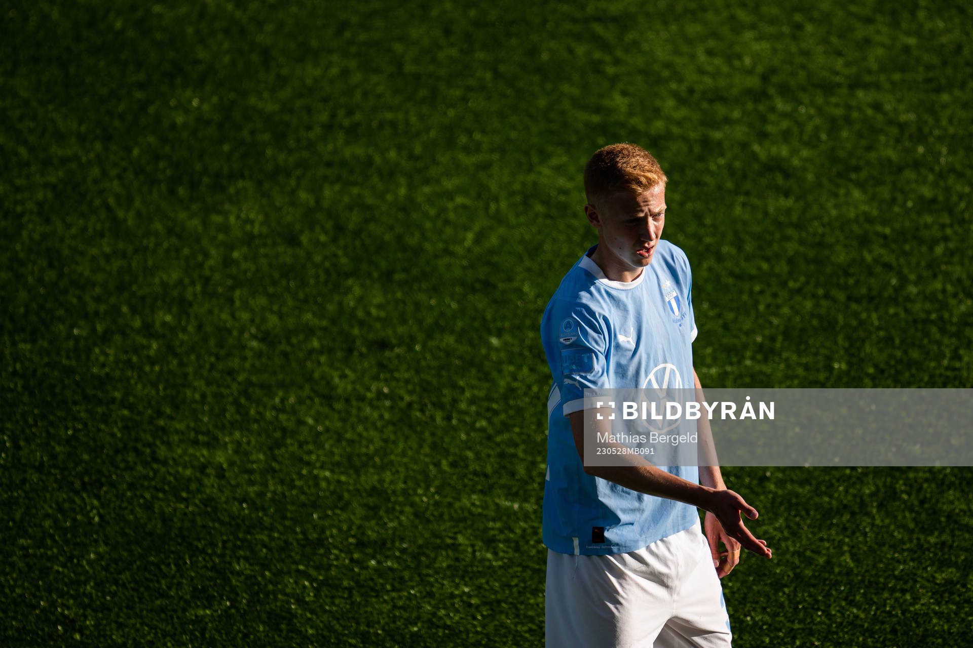 Malmö FFs Hugo Larsson