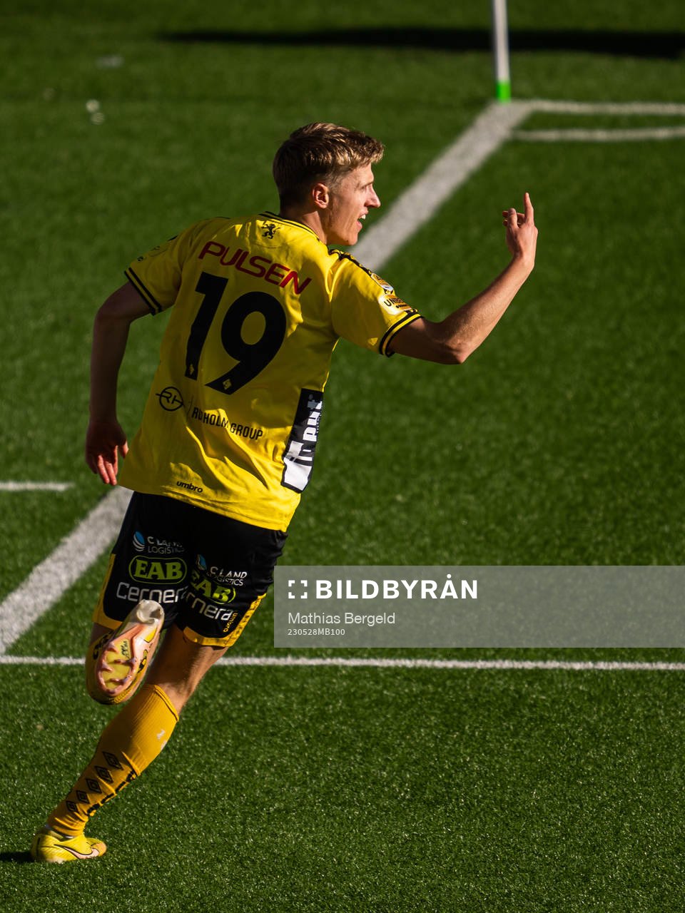 Elfsborgs Jeppe Møldrup Okkels jublar