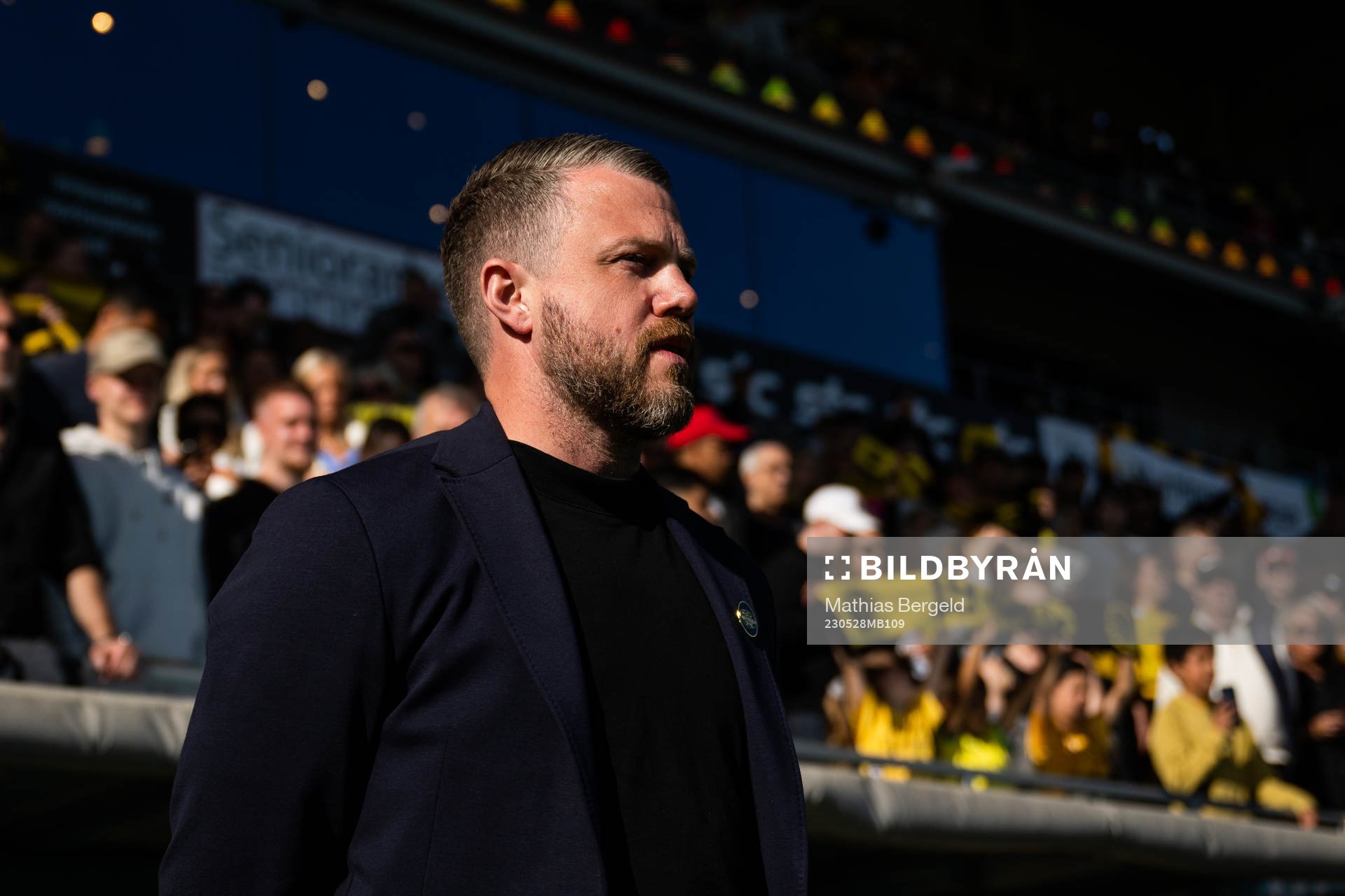 Elfsborgs manager Jimmy Thelin