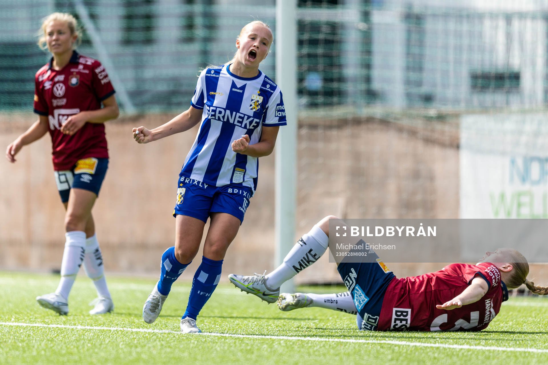 IFK Göteborgs Ida Kjellman jublar