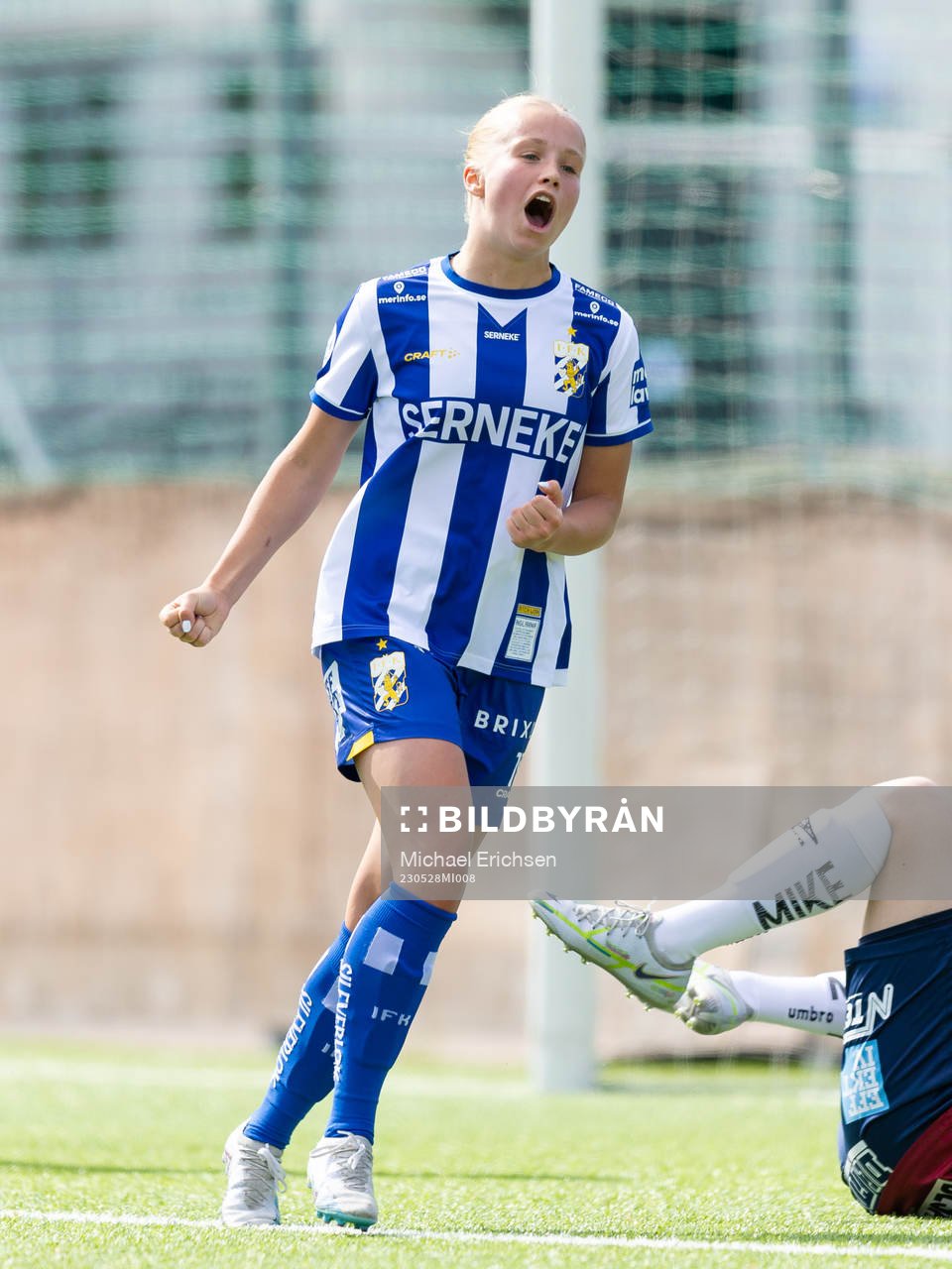 IFK Göteborgs Ida Kjellman jublar
