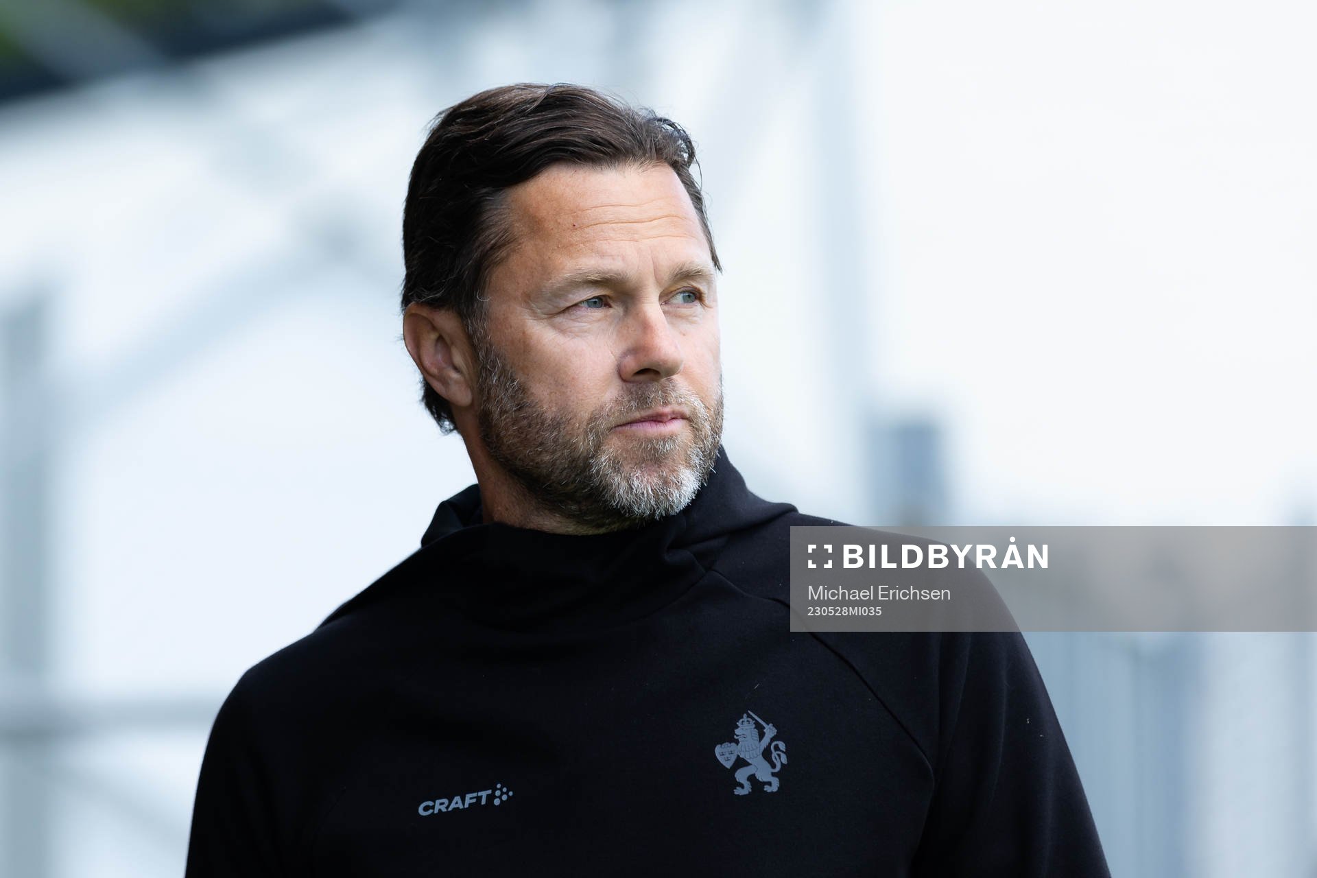 IFK Göteborgs tränare Peter Svanström innan