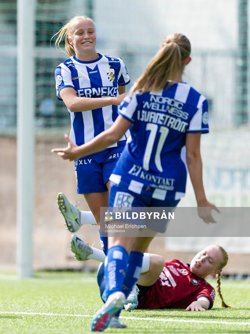 IFK Göteborgs Ida Kjellman jublar