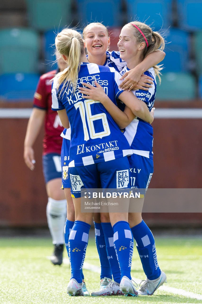 IFK Göteborgs Isabella Svanström jublar