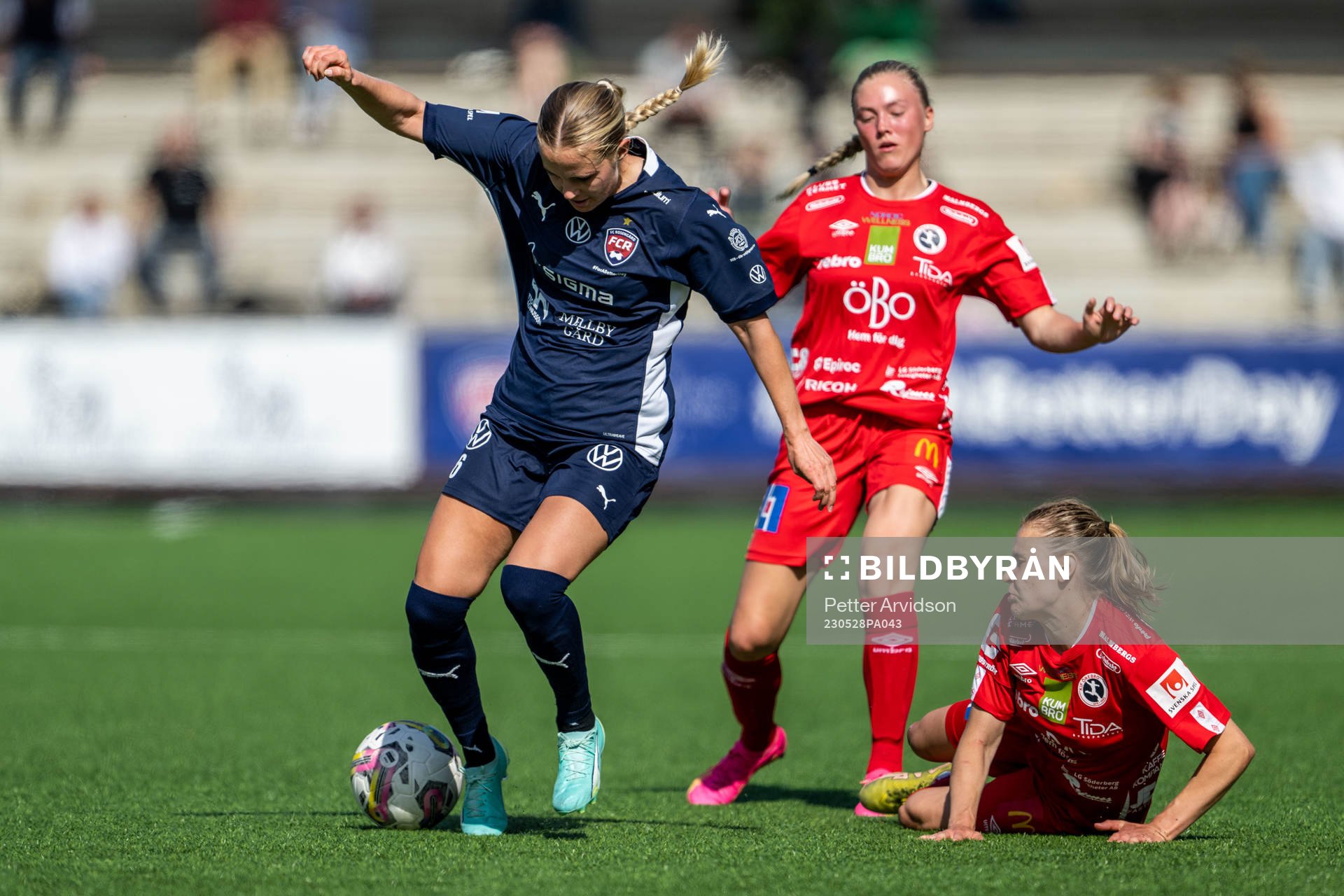 FC Rosengårds Ria Noora Minerva Öling och Örebros