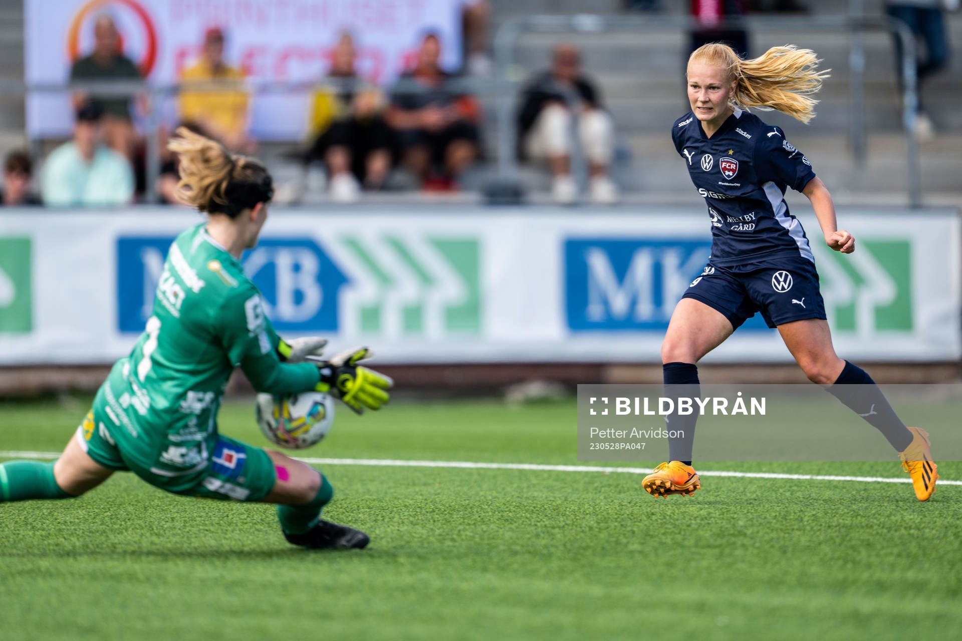FC Rosengårds Sofie Bruun Bredgaard och Örebros Tove