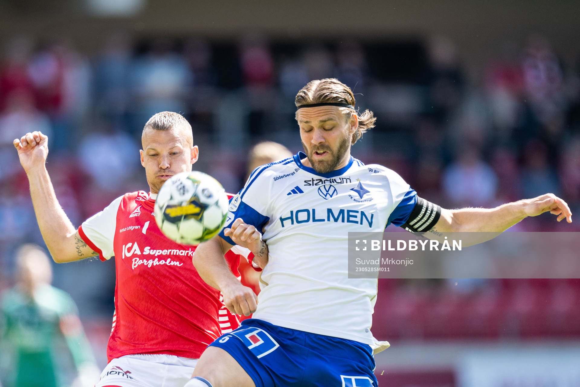 Kalmars Rasmus Sjöstedt och IFK Norrköpings Christoffer