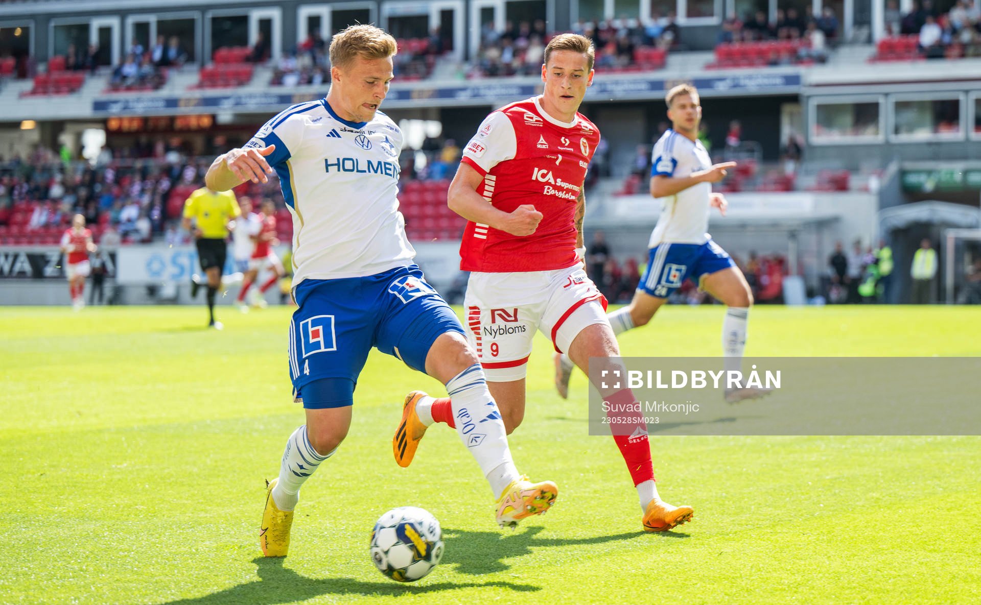 IFK Norrköpings Marco Lund Nielsen och Kalmars Mileta