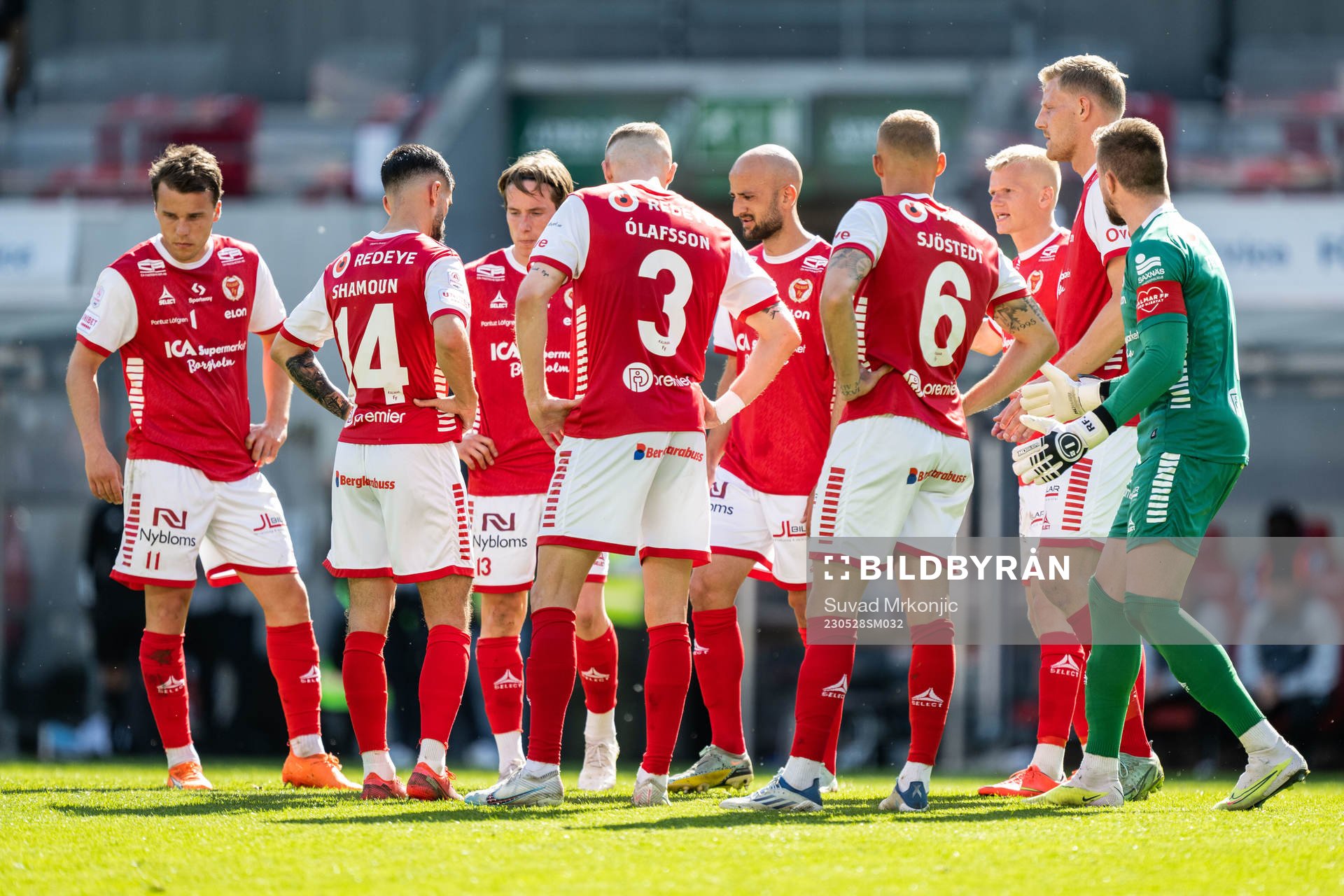 Kalmars spelare deppar