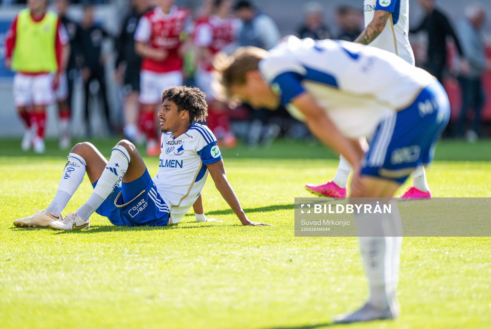 IFK Norrköpings Jesper Ceesay deppar
