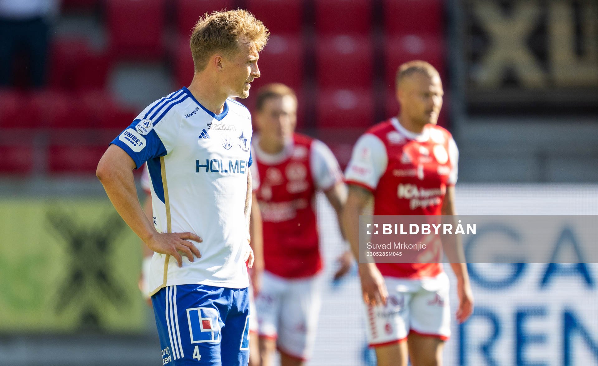 IFK Norrköpings Marco Lund Nielsen deppar