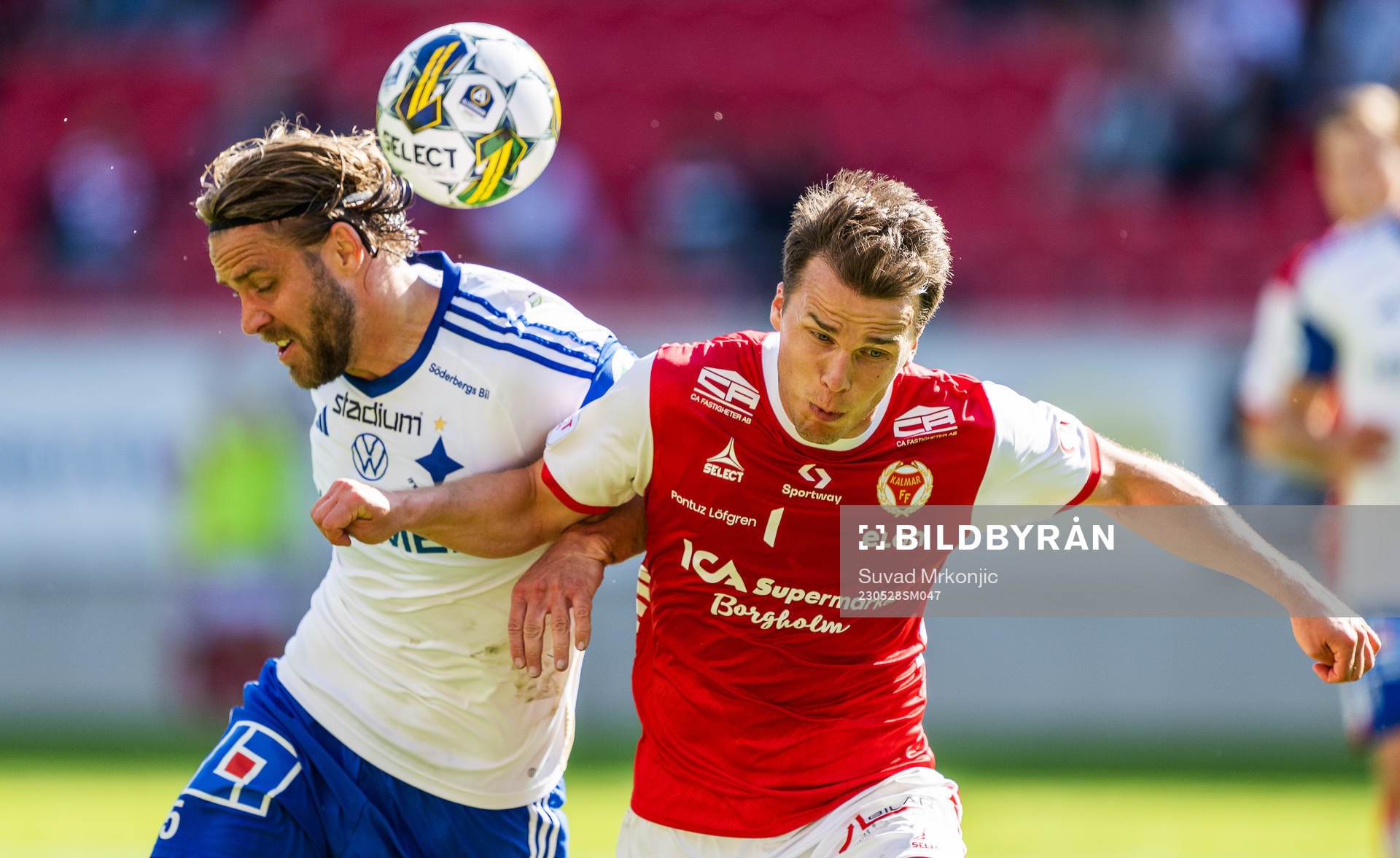 IFK Norrköpings Christoffer Nyman och Kalmars Simon Skrabb