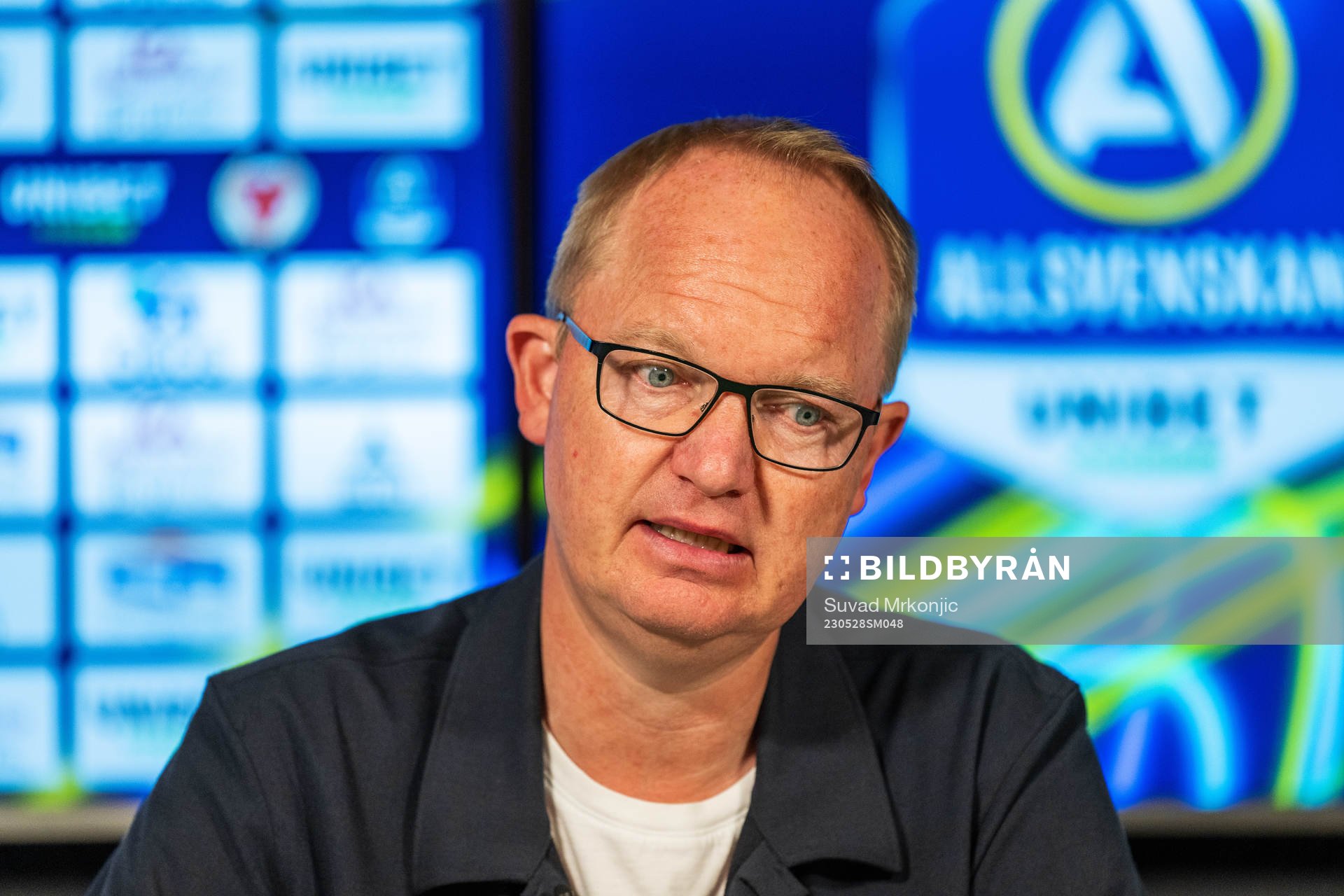IFK Norrköpings tränare Glen Riddersholm deppar