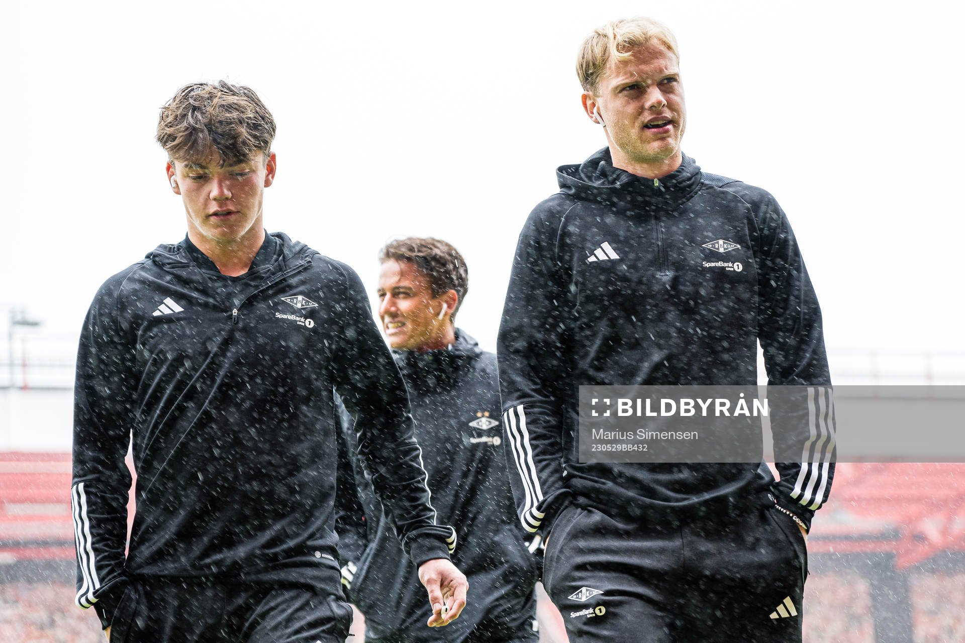 Sverre Halseth Nypan and Morten Bjørlo of Rosenborg