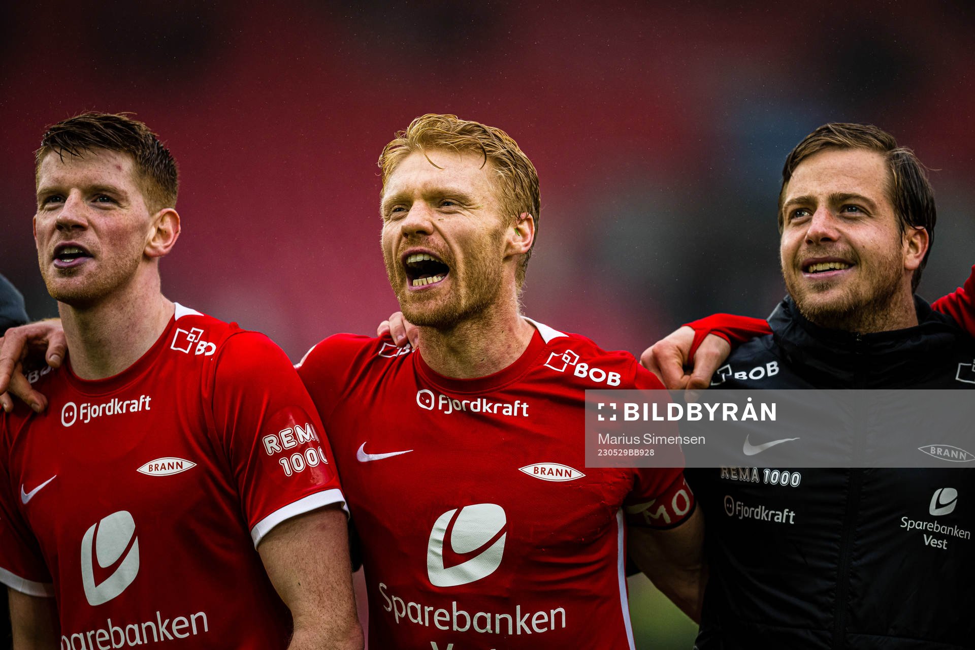 Thore Baardsen Pedersen, Sivert Heltne Nilsen and Frederik