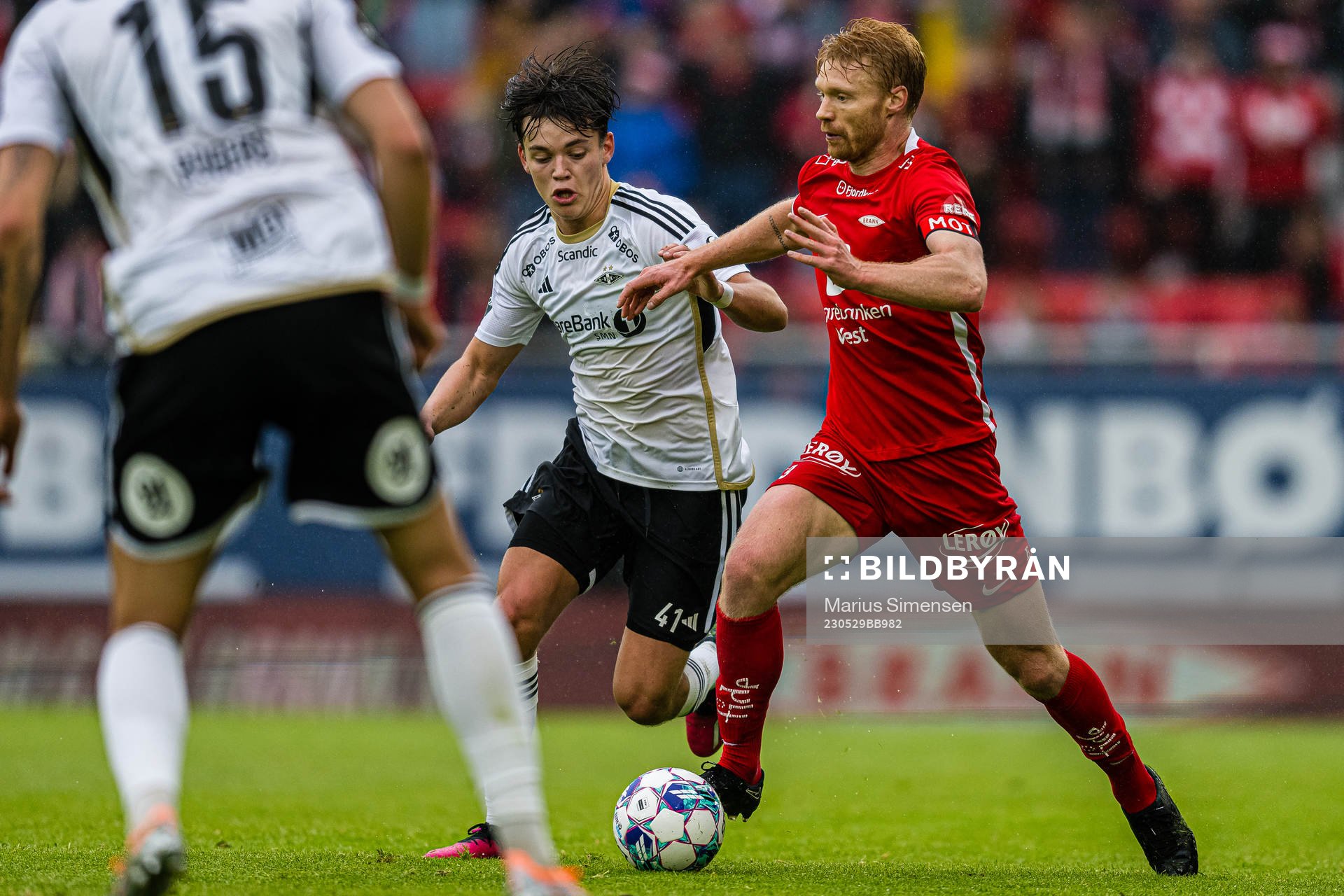 Sverre Halseth Nypan of Rosenborg and Sivert Heltne Nilsen