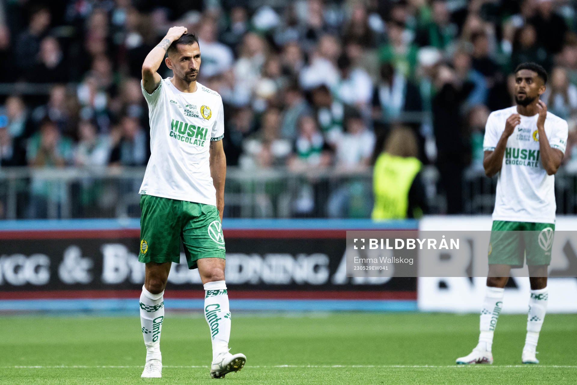 Hammarbys Loret Sadiku deppar