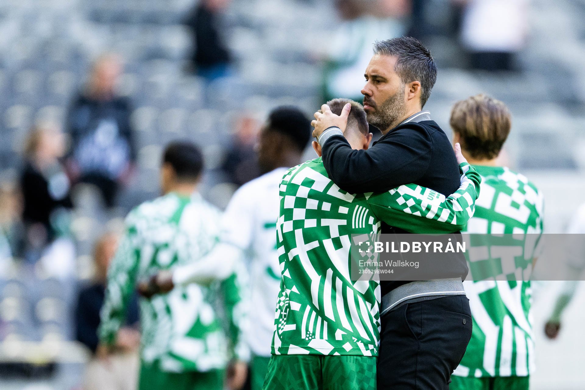 Hammarbys tränare Marti Cifuentes deppar