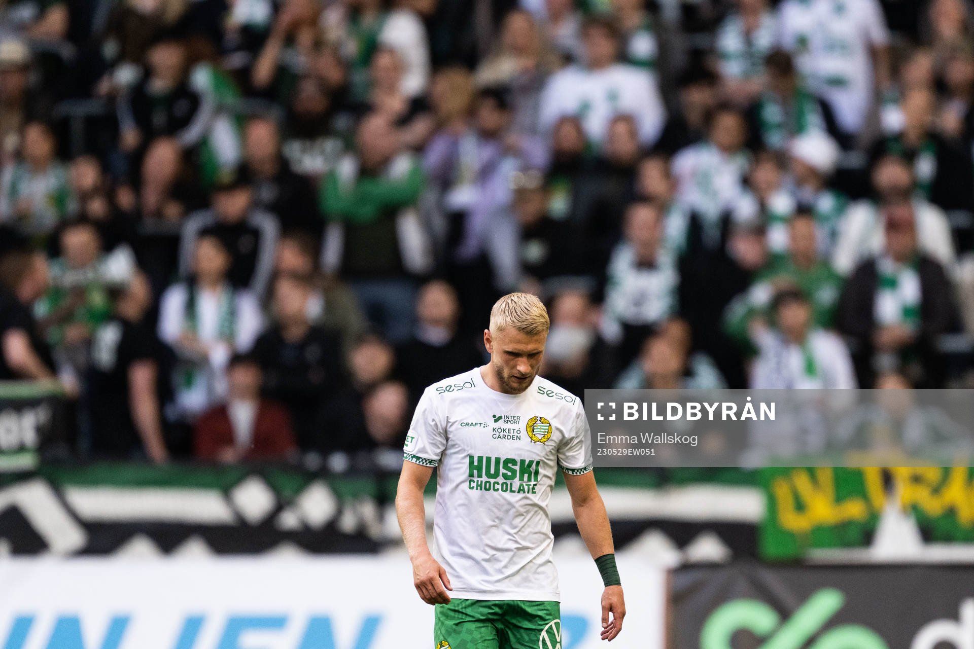 Hammarbys Simon Strand deppar