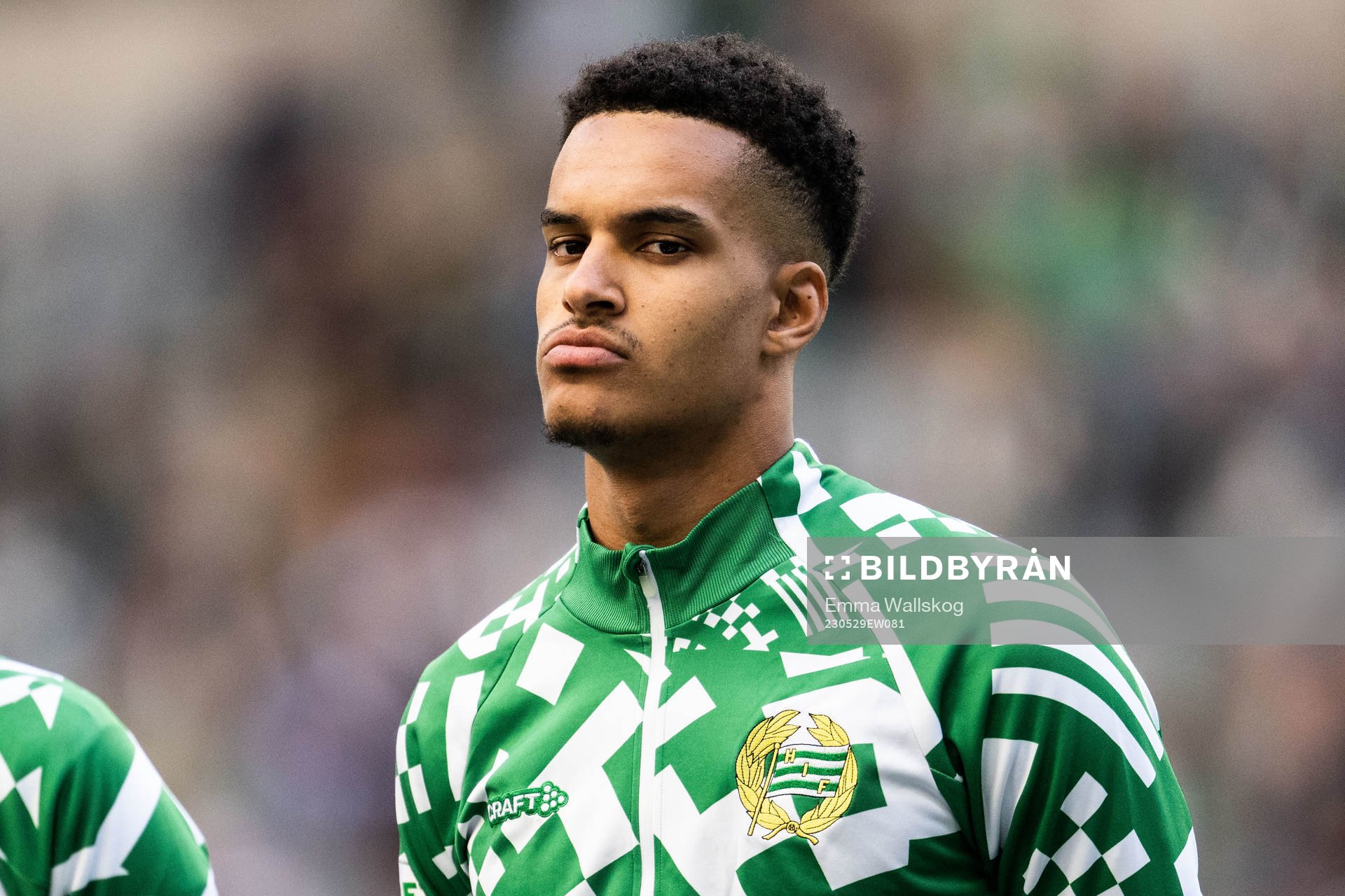 Hammarbys målvakt Oliver Dovin
