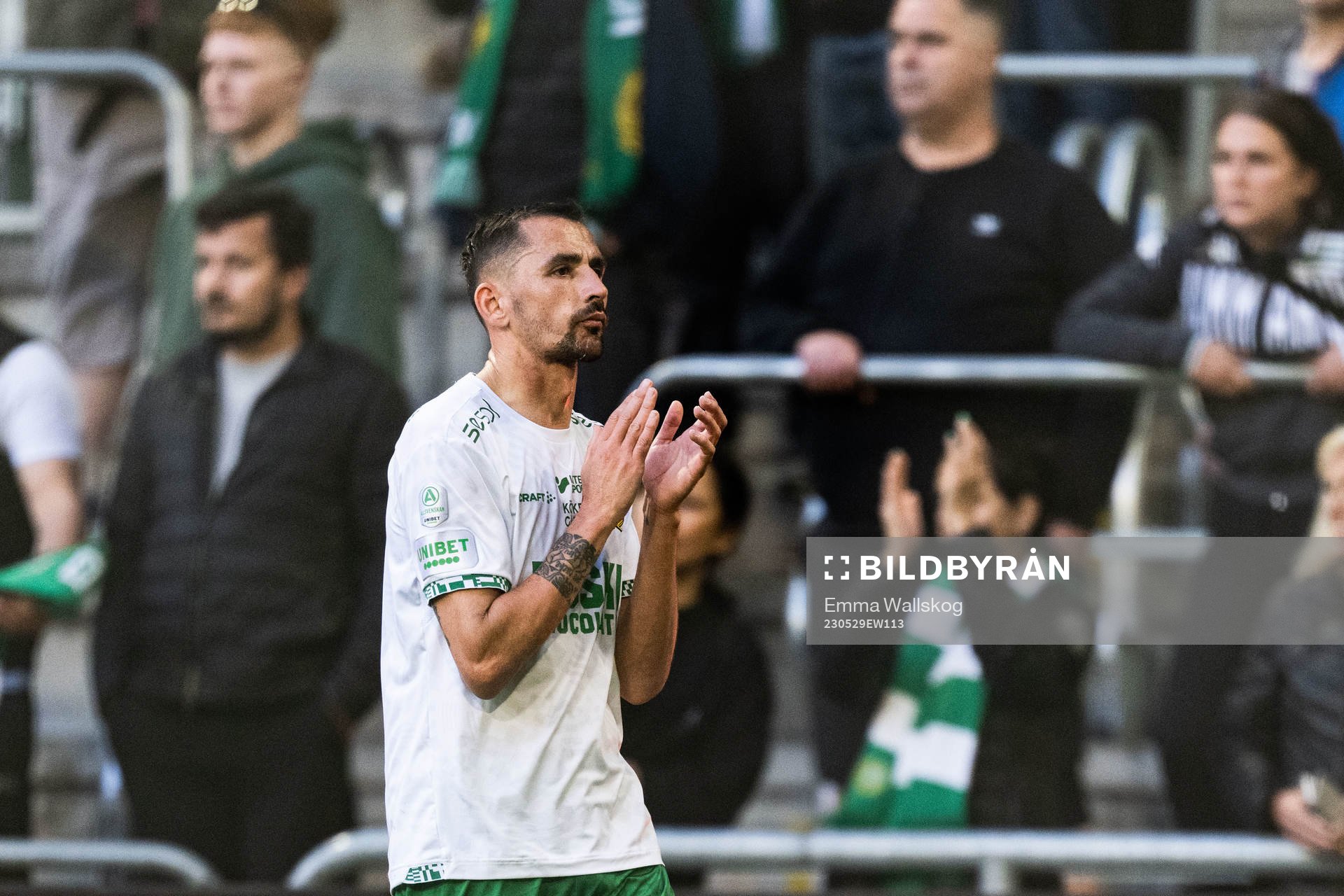 Hammarbys Loret Sadiku deppar