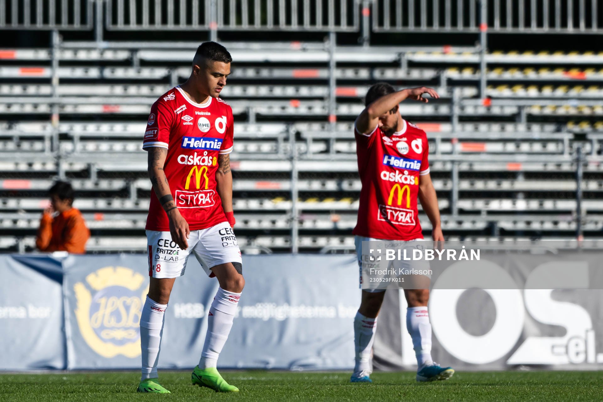 Degerfors Diego De Jesus Campos Ballestero och Abdelkarim