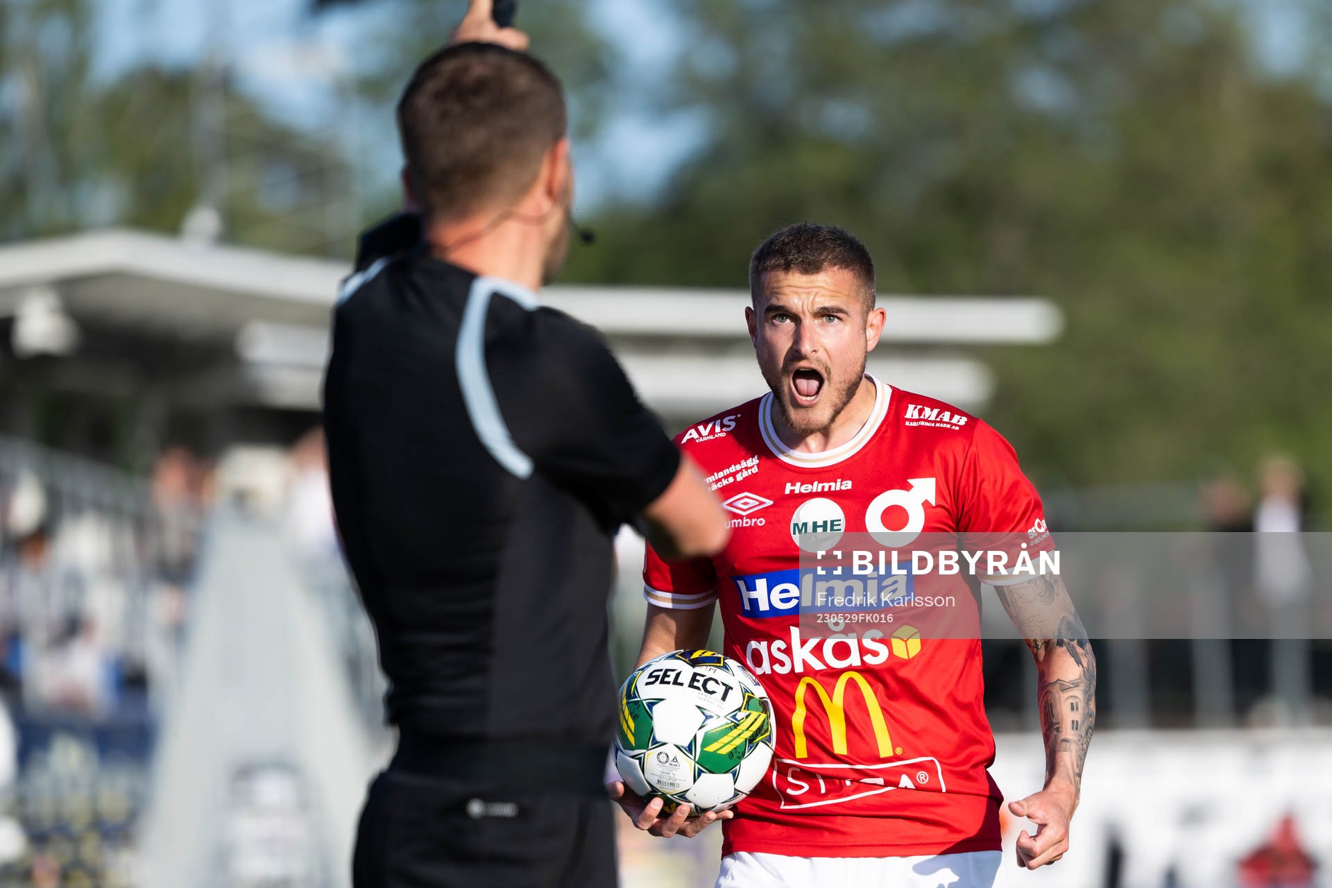 Degerfors Christos Gravius reagerar på domslut
