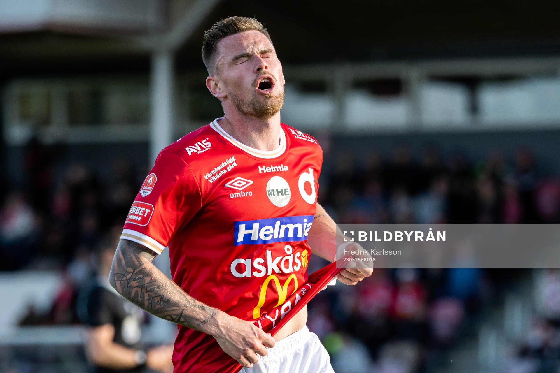 Degerfors Rasmus Örqvist deppar