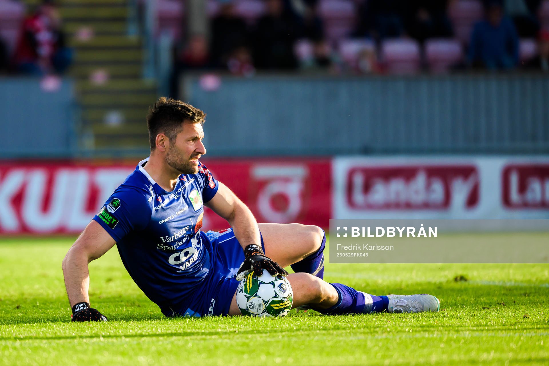 Varbergs målvakt Stojan Lukic