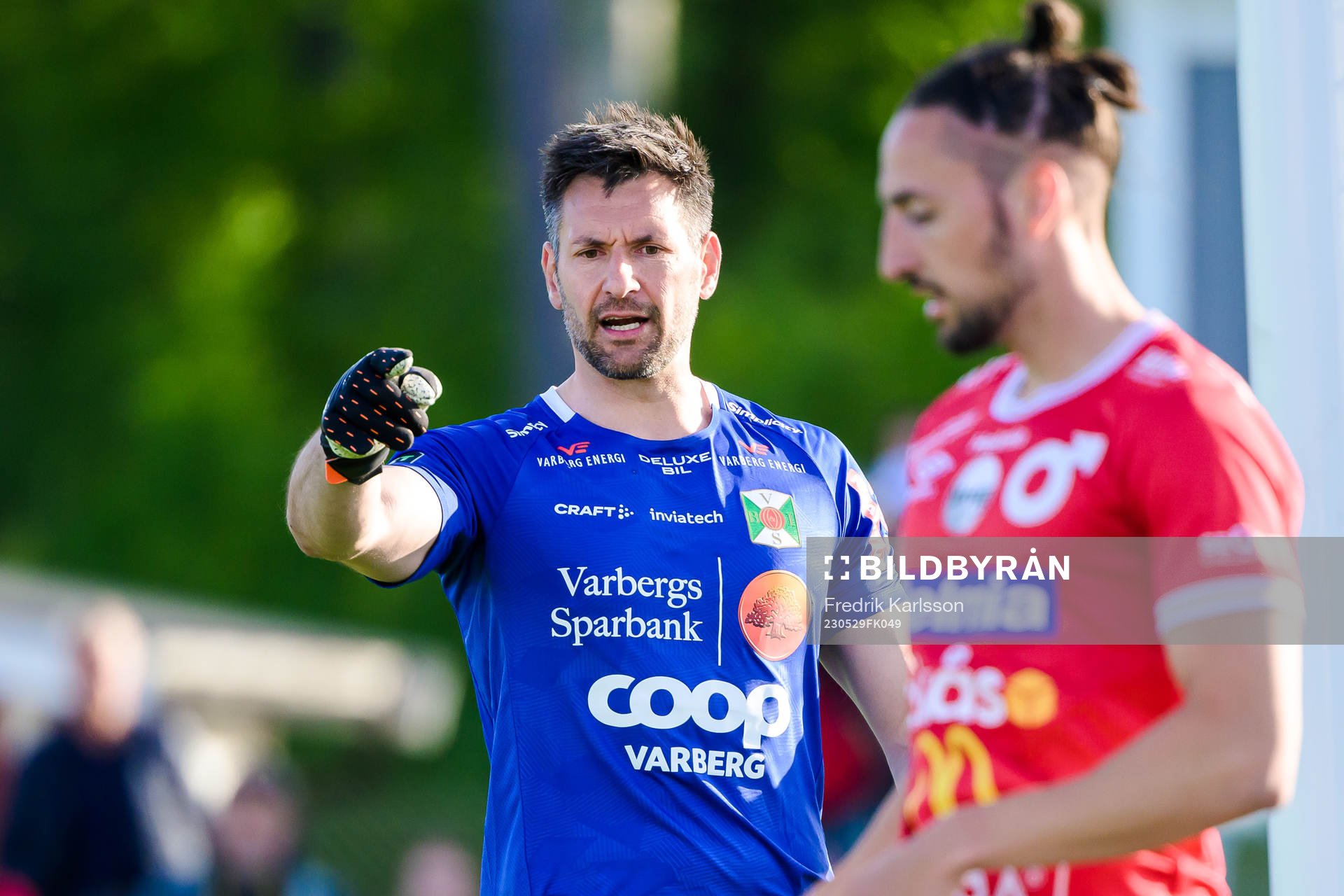 Varbergs målvakt Stojan Lukic