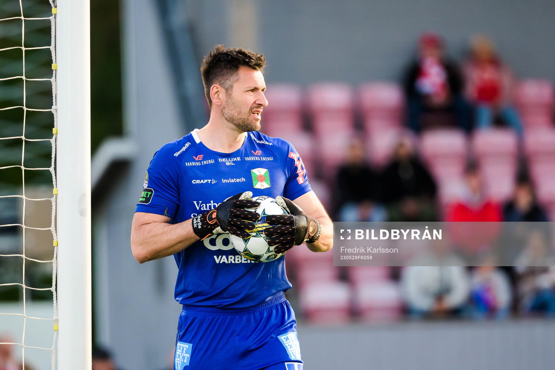 Varbergs målvakt Stojan Lukic