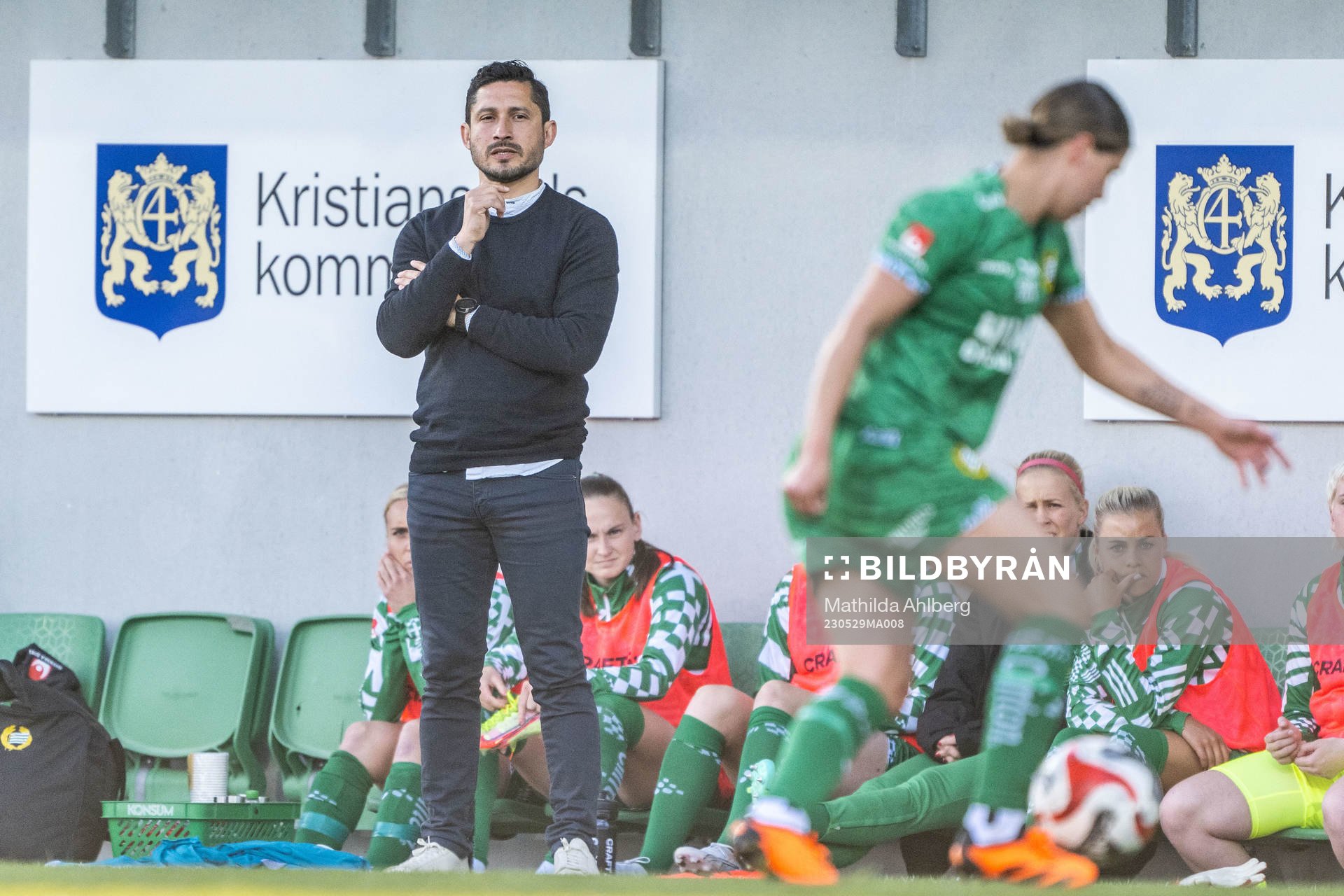 Hammarbys tränare Pablo Pinones-Arce