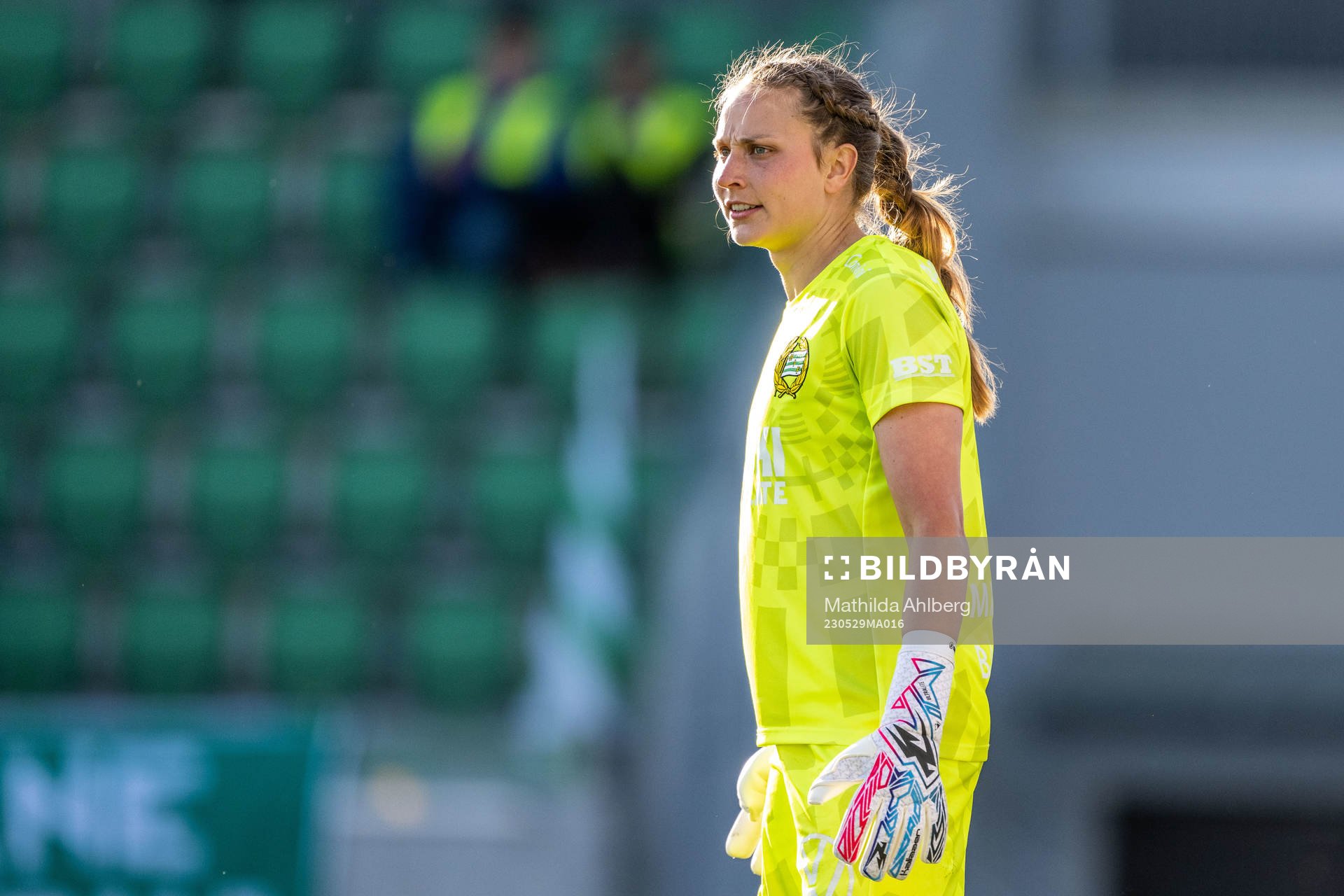 Hammarbys målvakt Anna Tamminen