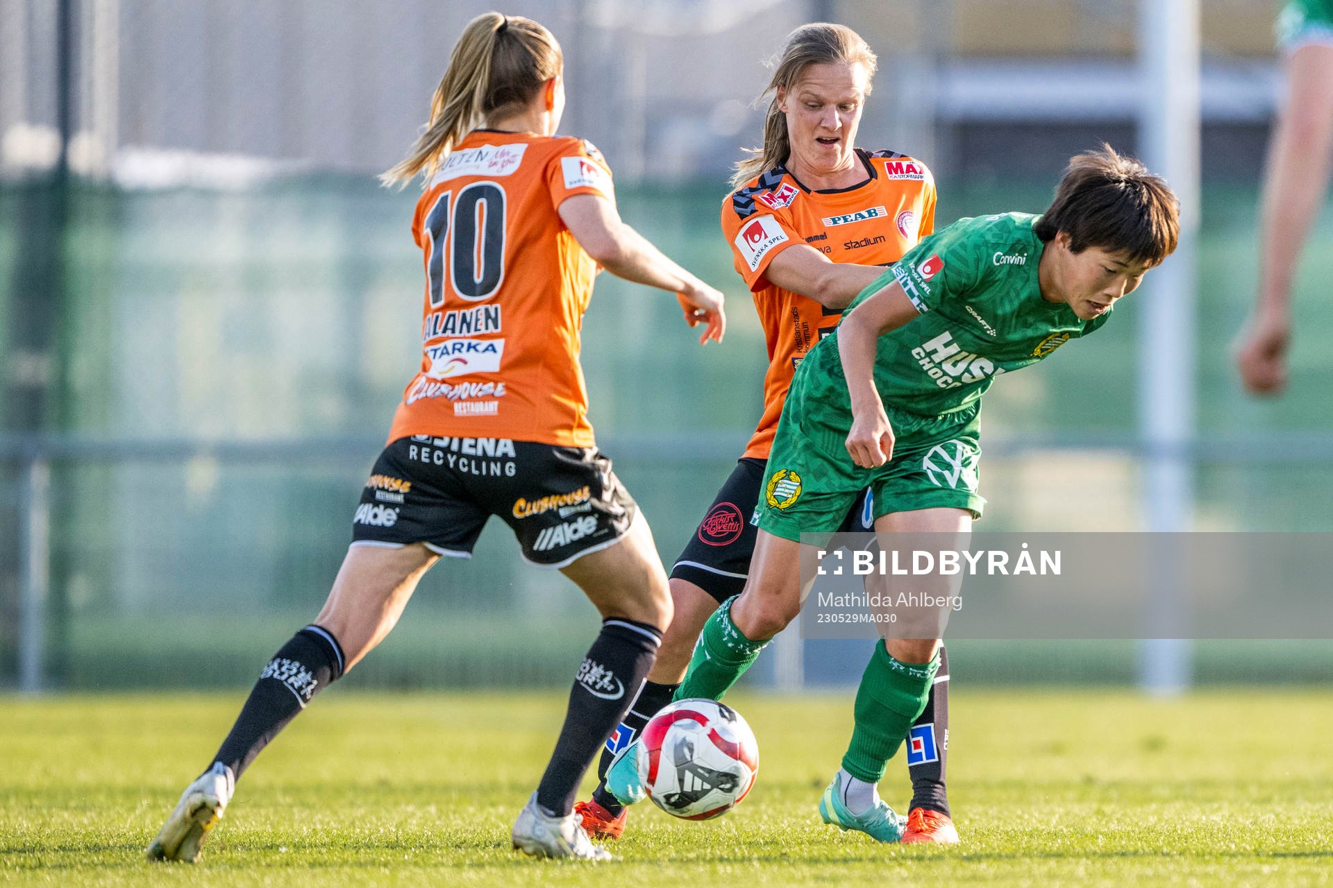 Kristianstads Emmi Alanen och Michaela Wilhelmina Alida van