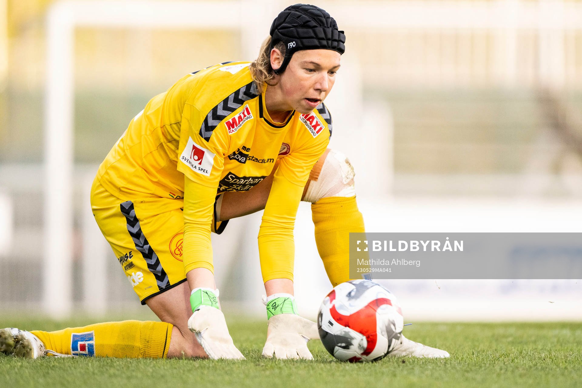 Kristianstads målvakt Melina Loeck