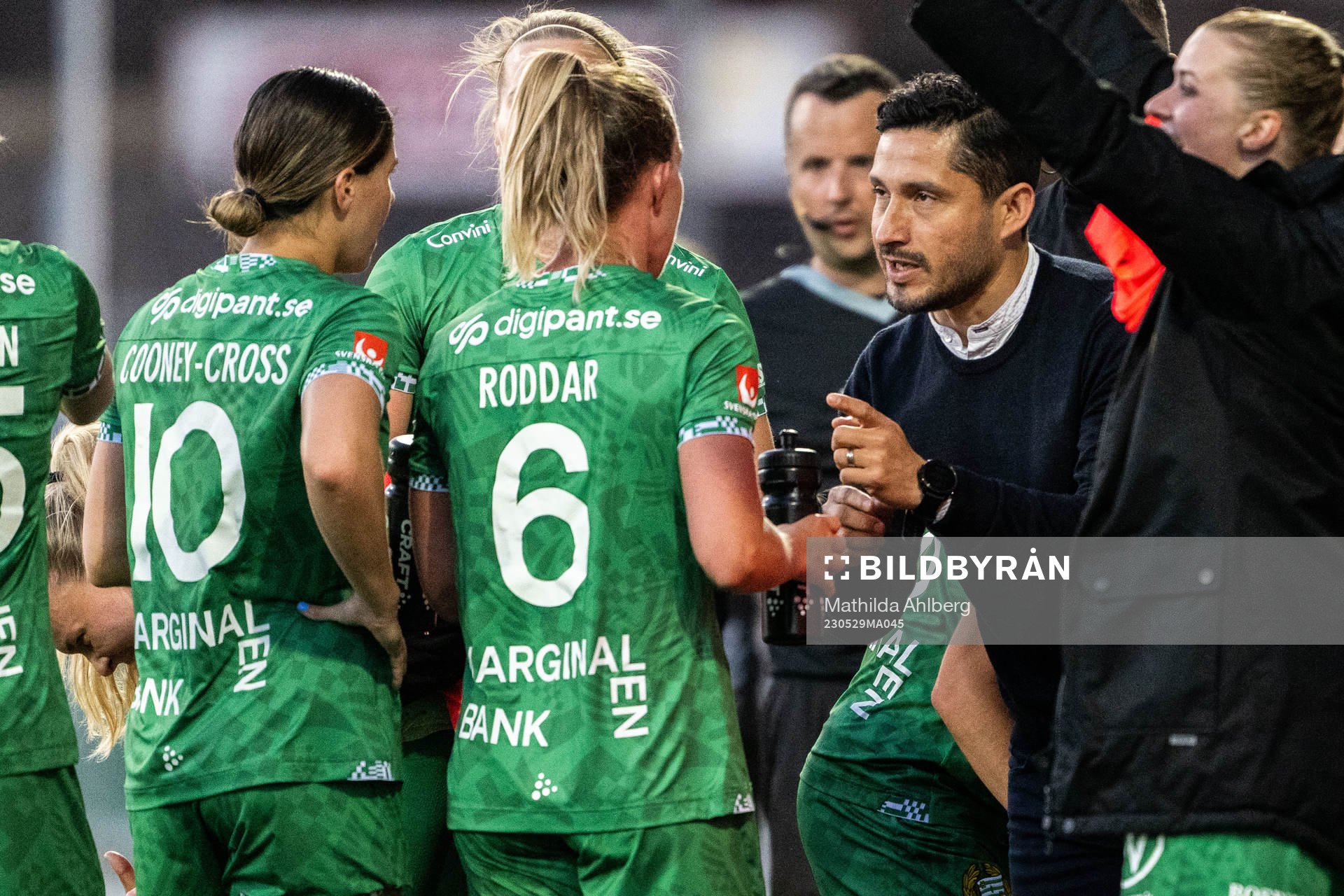 Hammarbys tränare Pablo Pinones-Arce