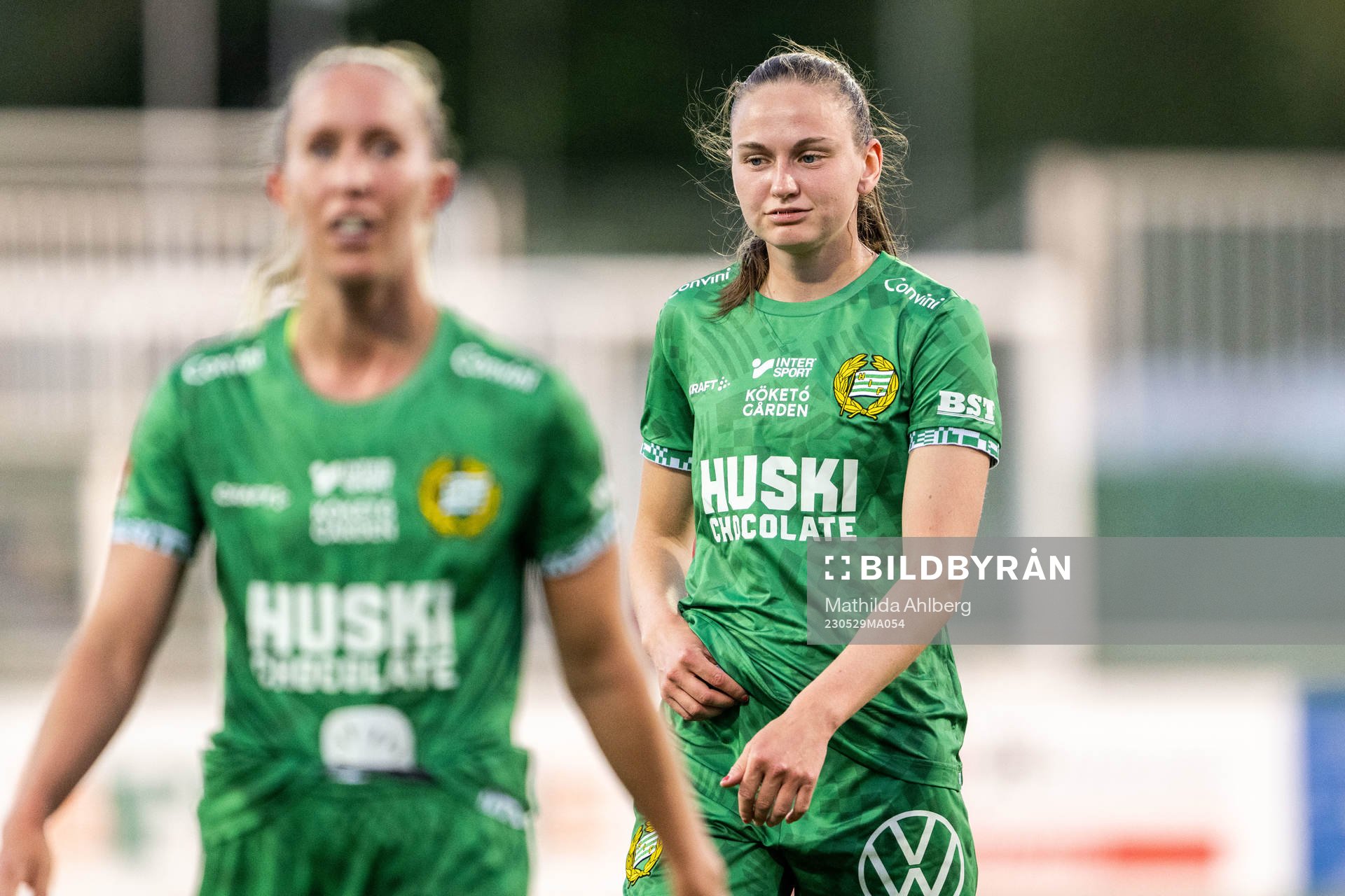 Hammarbys Vilde Hasund deppar
