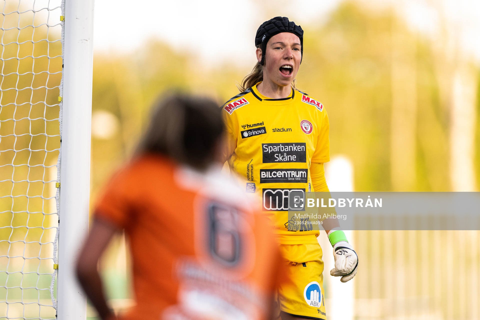 Kristianstads målvakt Melina Loeck